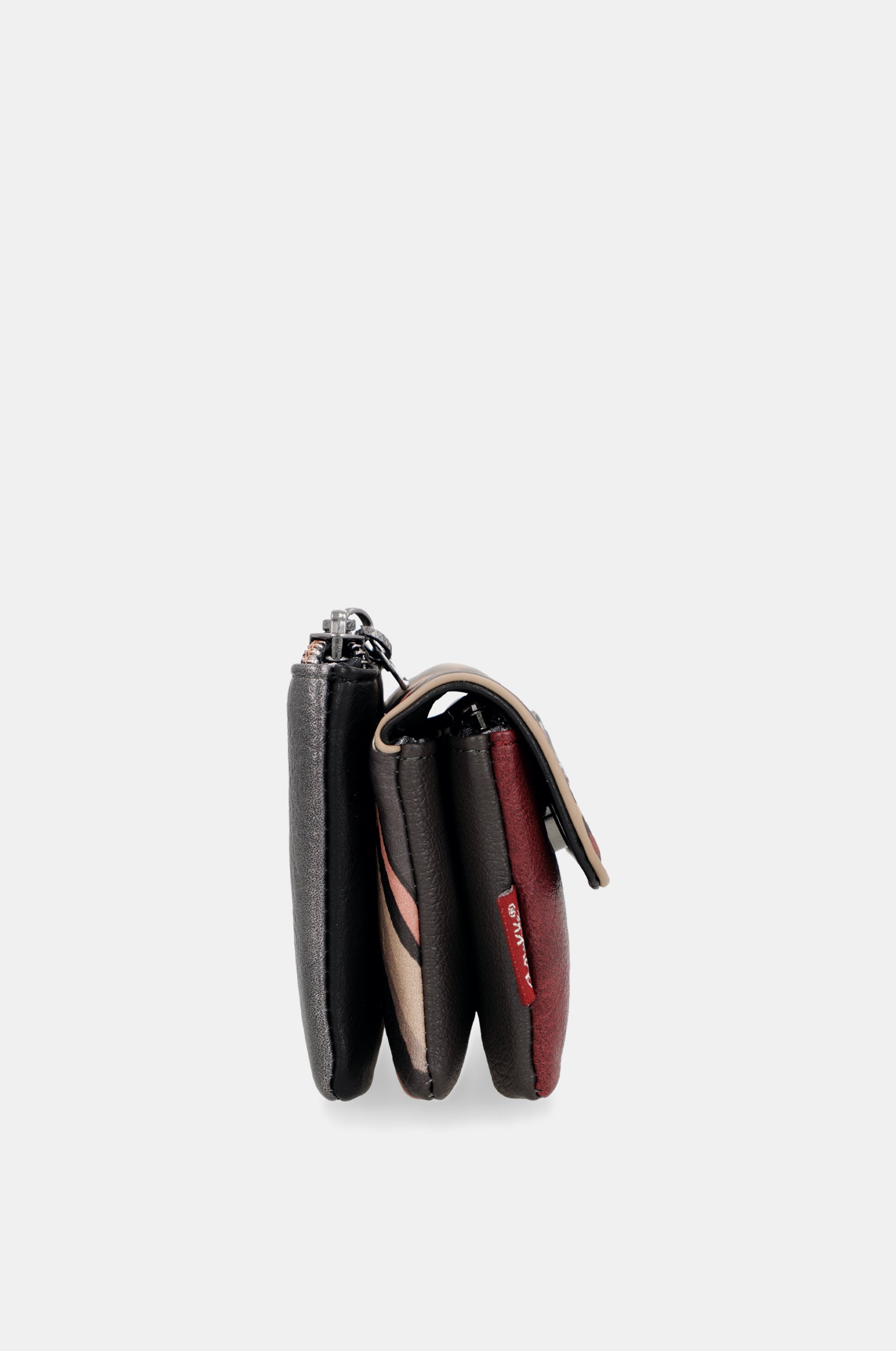 Portamonete con patta Parisian