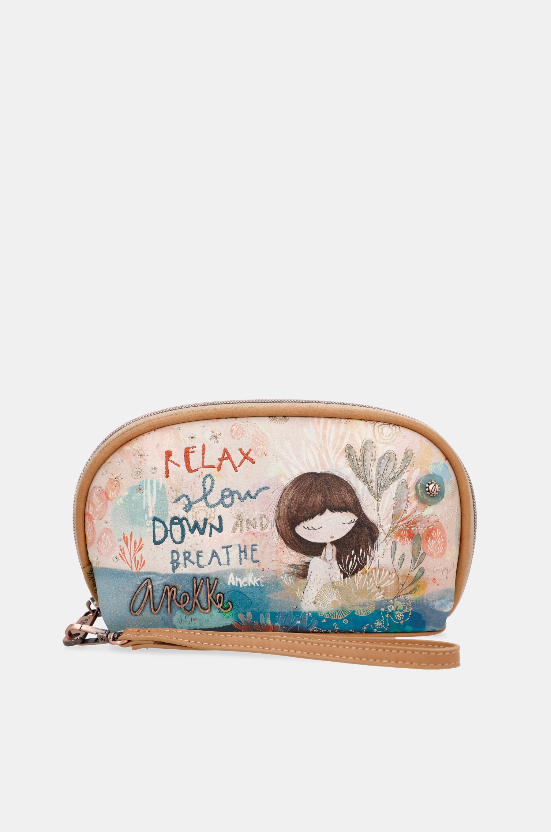 Borsa da viaggio mediterranea con tracolla