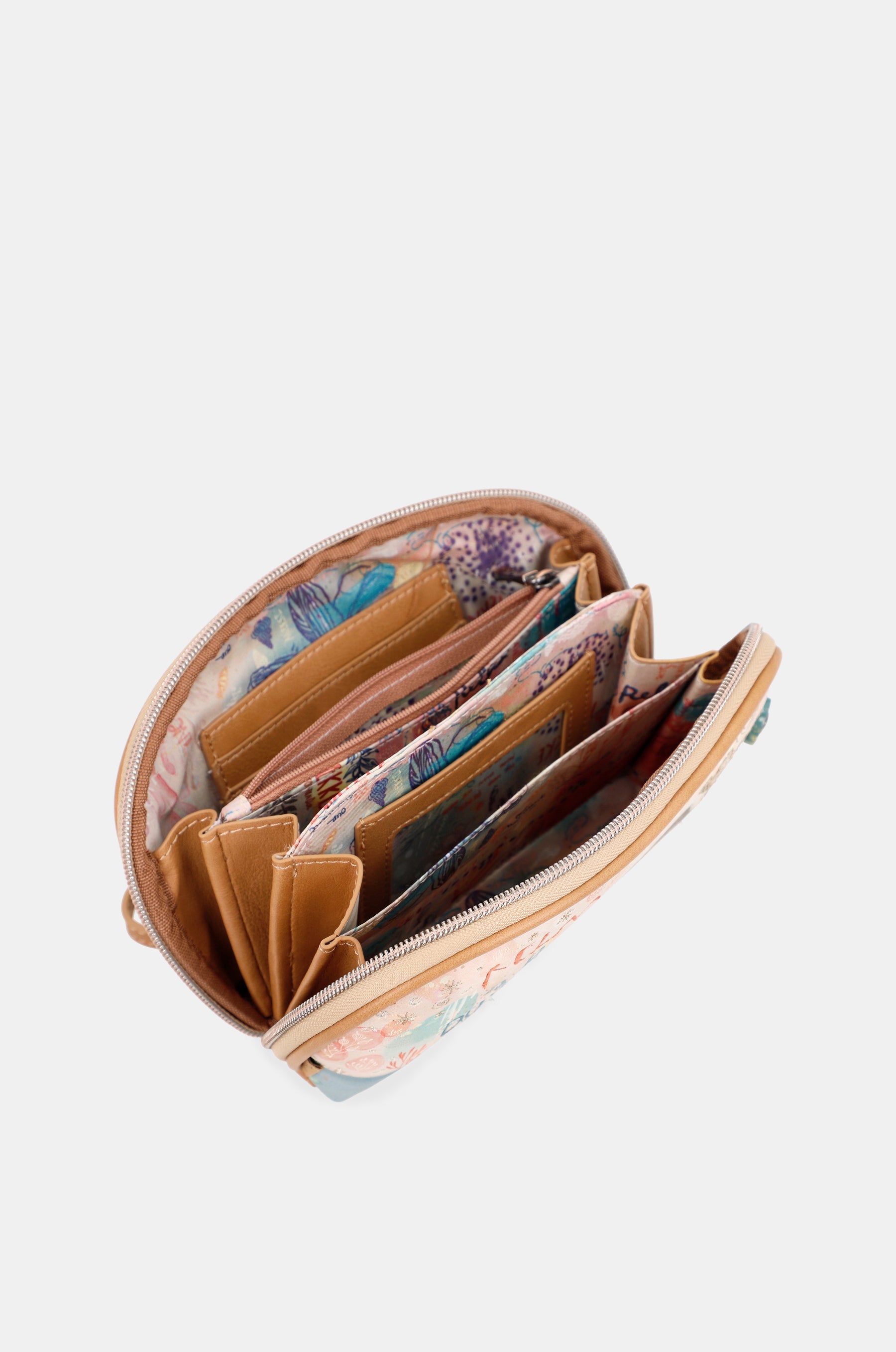 Borsa da viaggio mediterranea con tracolla
