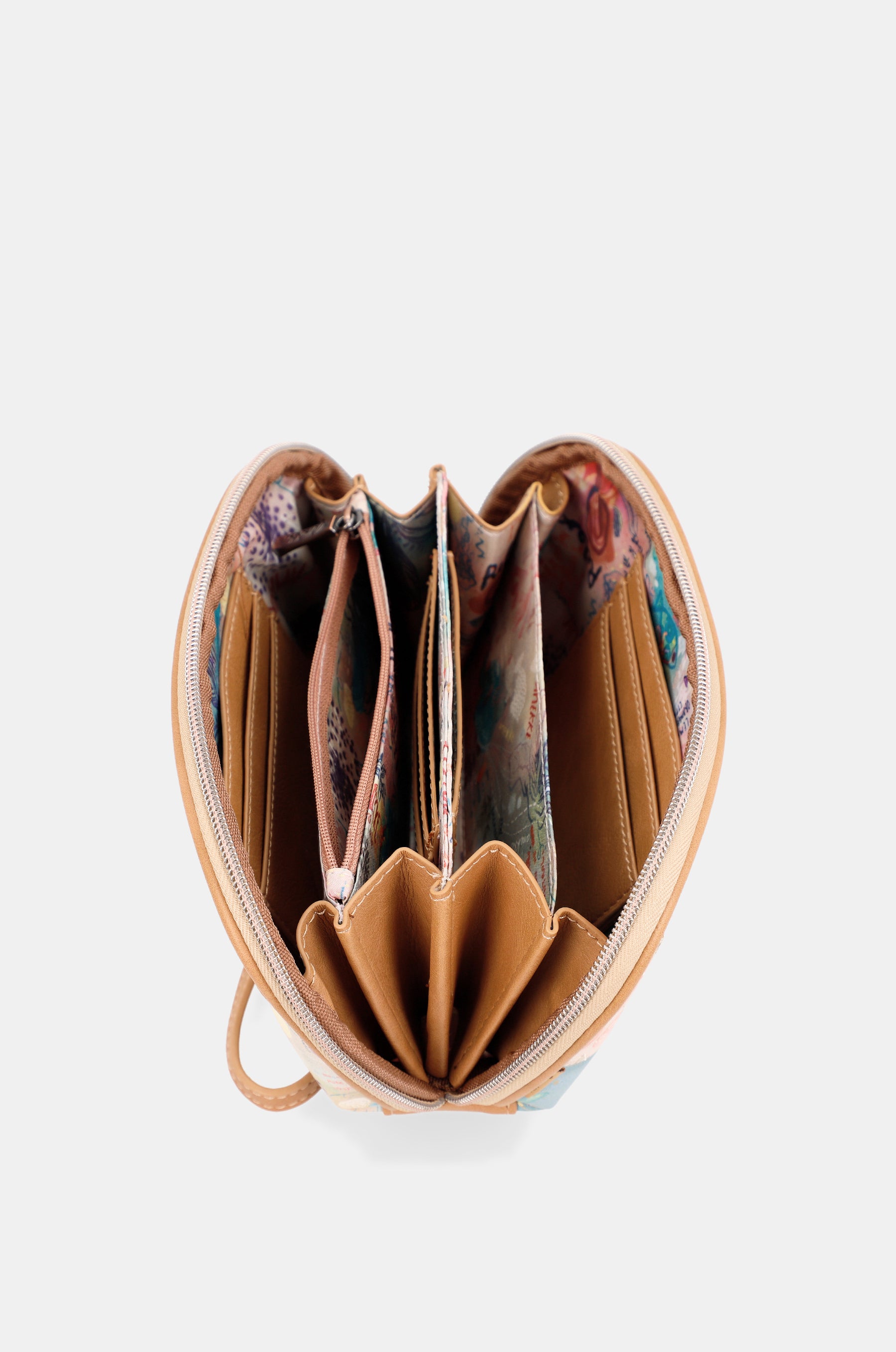 Borsa da viaggio mediterranea con tracolla
