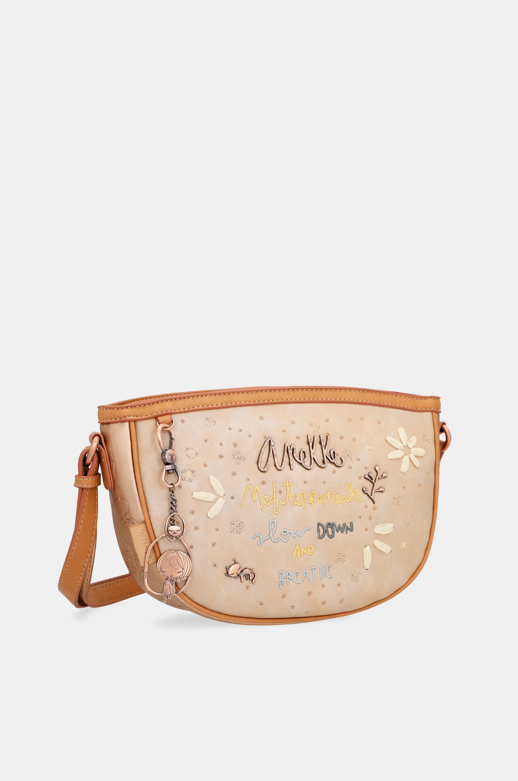 Borsa a tracolla ovale Slow Life