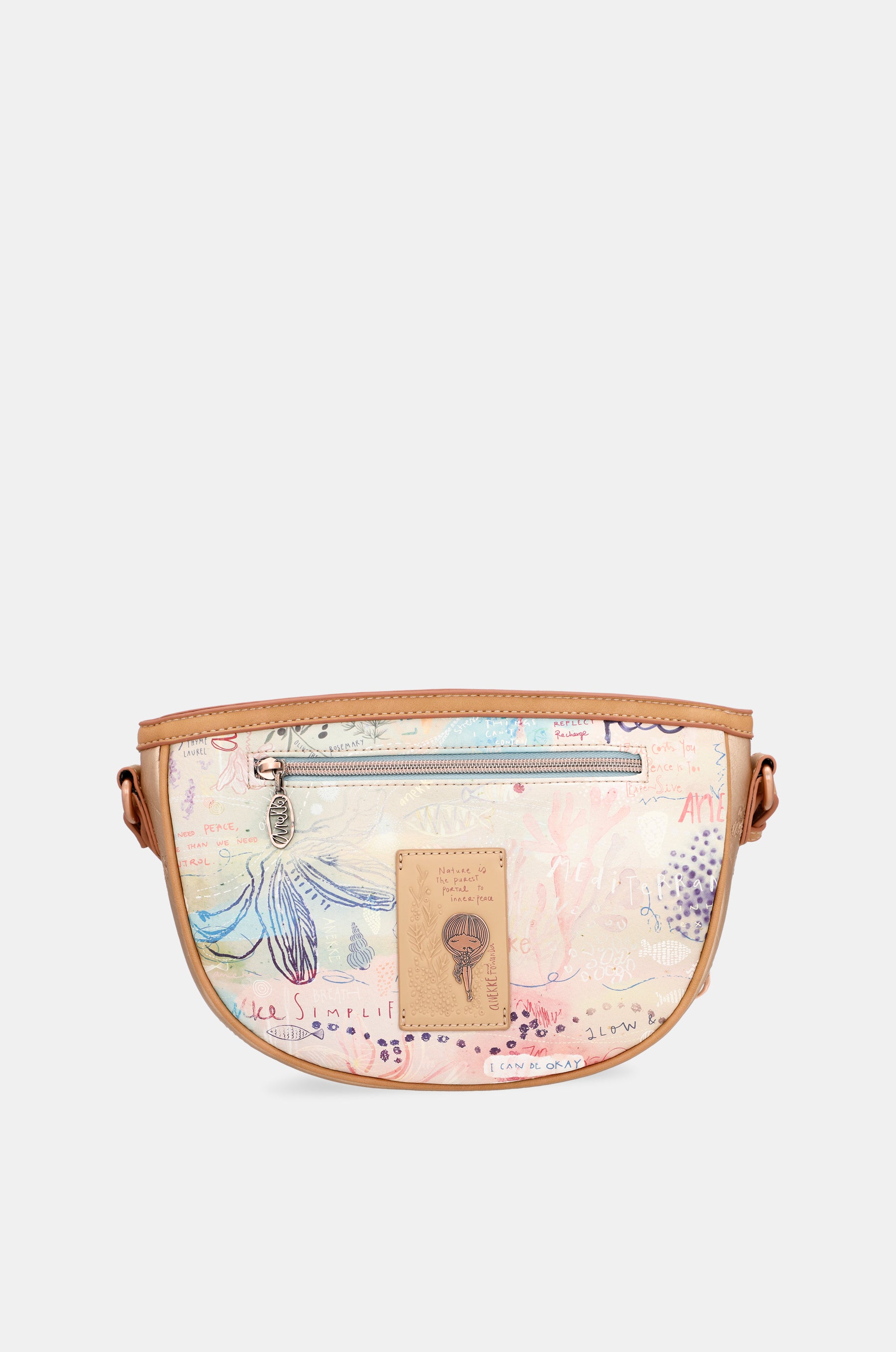 Borsa a tracolla ovale Slow Life
