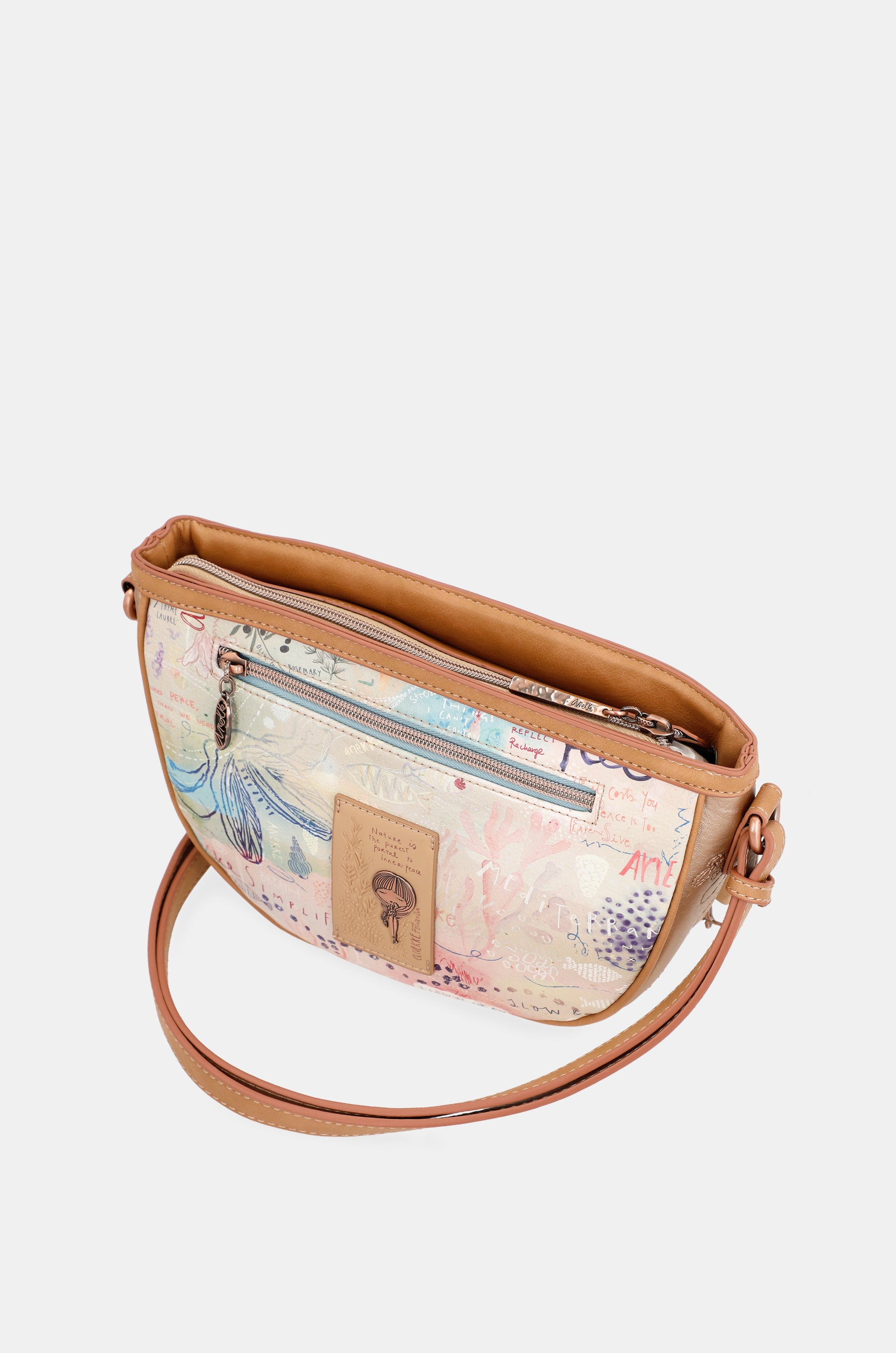 Borsa a tracolla ovale Slow Life
