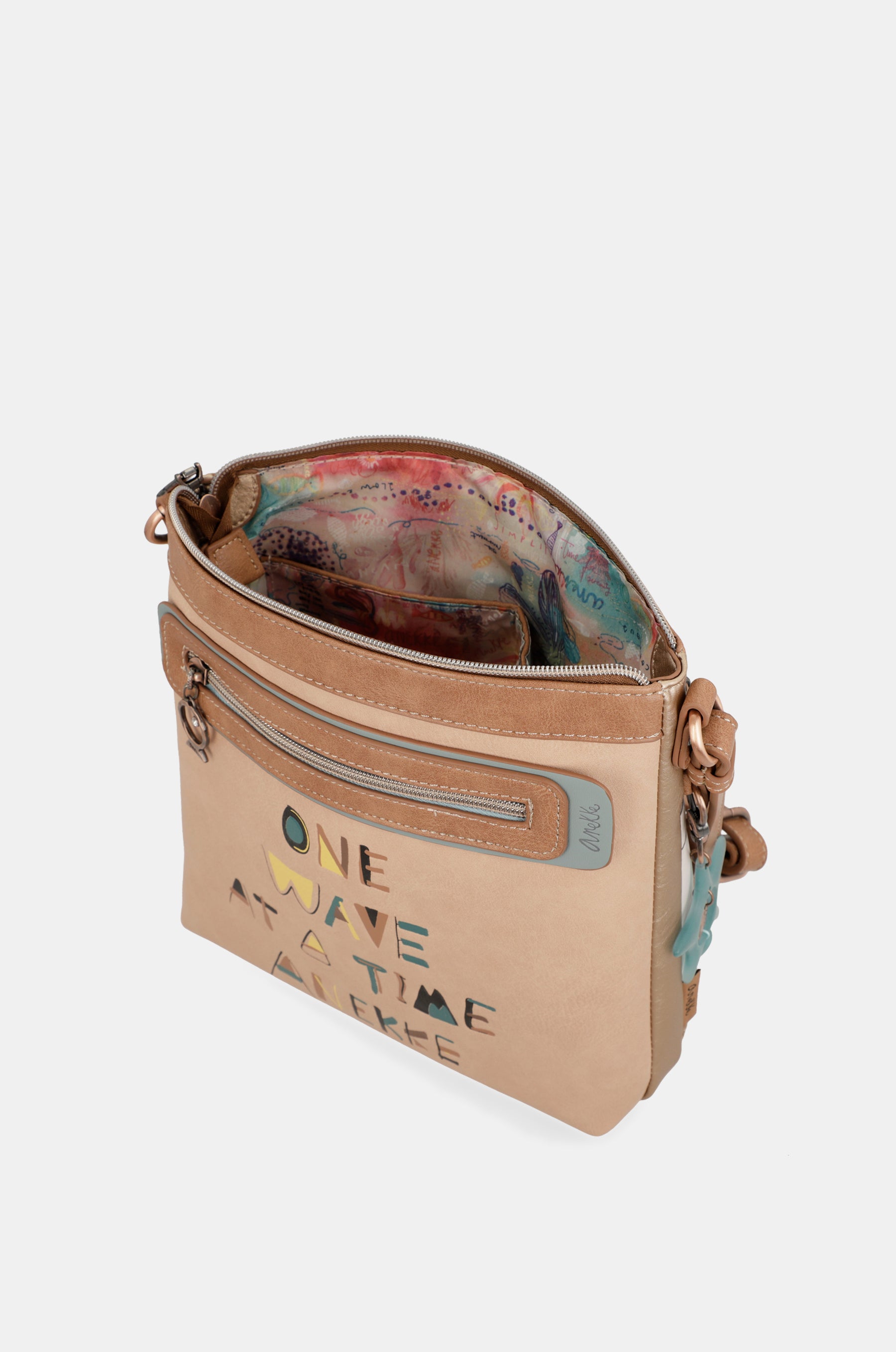 Borsa a tracolla Sunrise con tasche