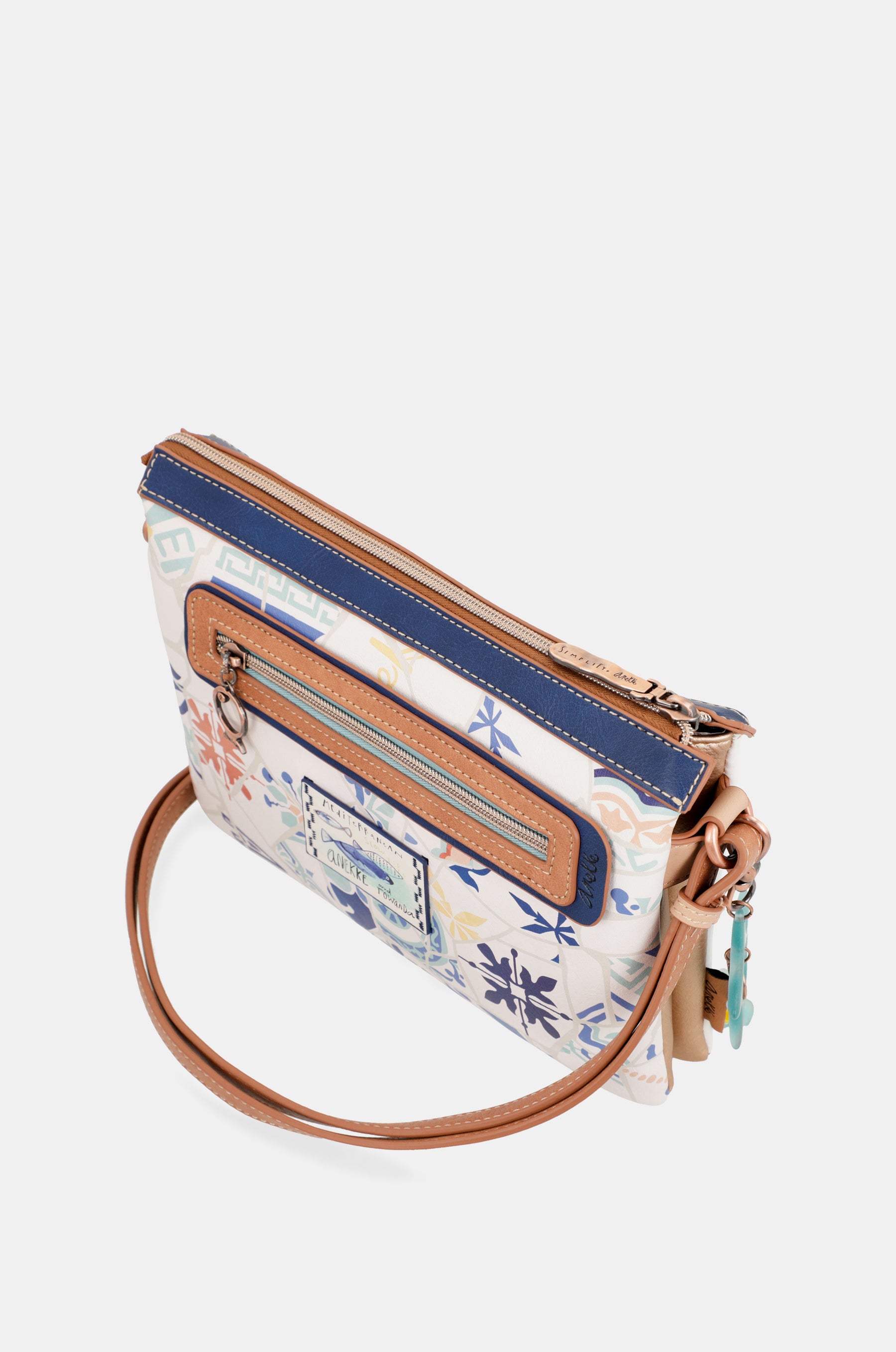Borsa a tracolla Sunrise a tre scomparti Anekke