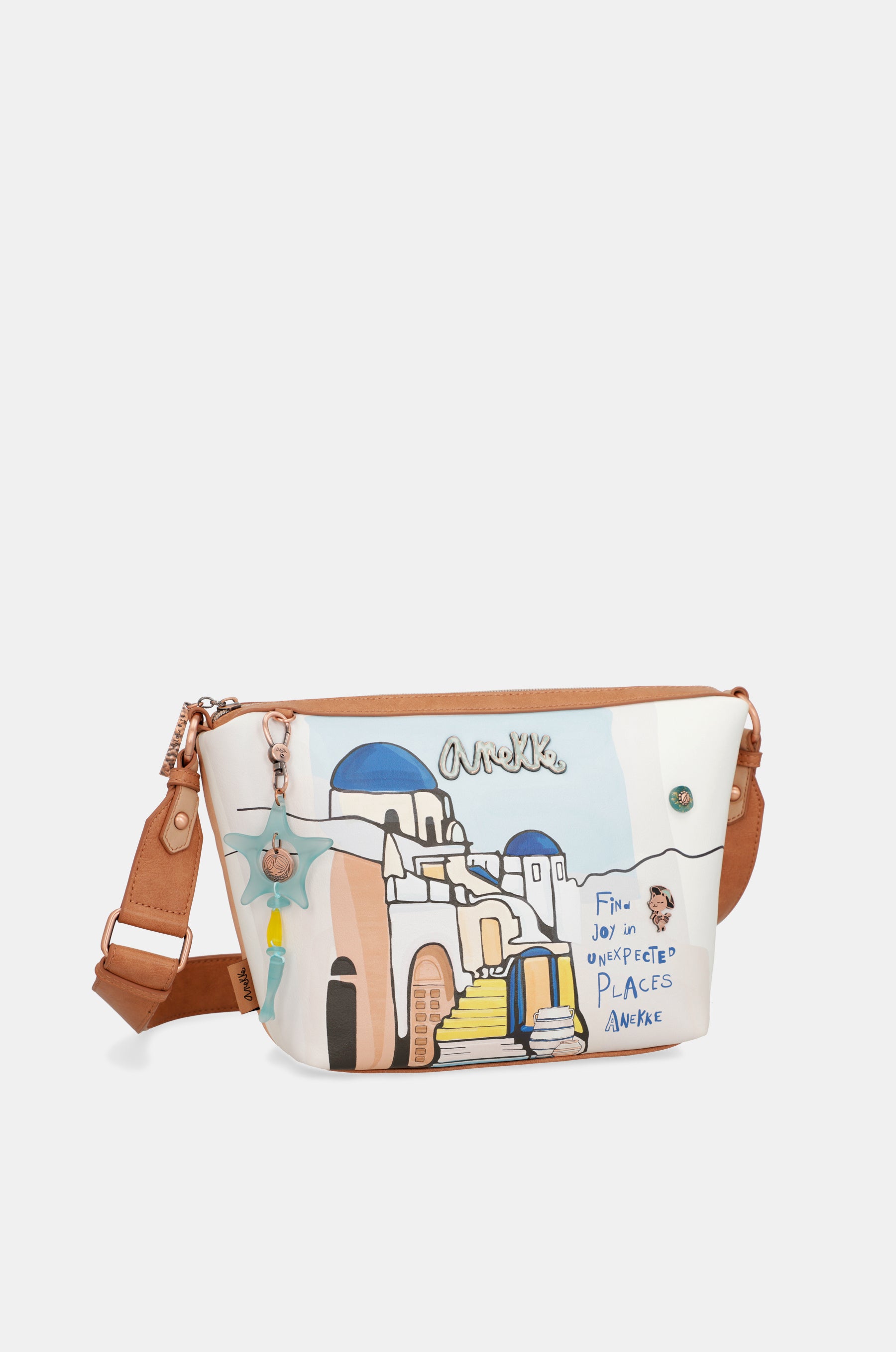 Borsa a tracolla media Sunrise