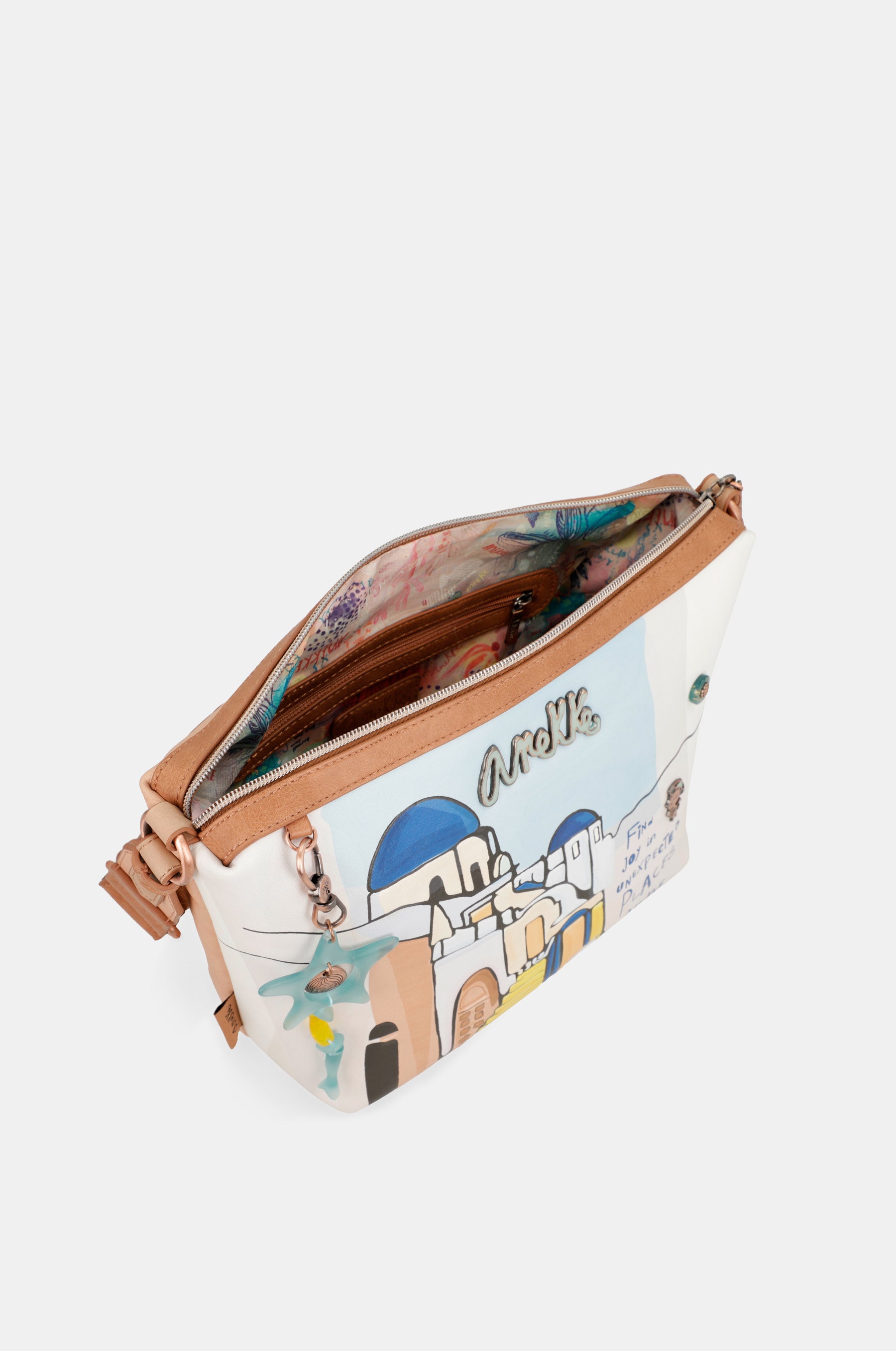 Borsa a tracolla media Sunrise