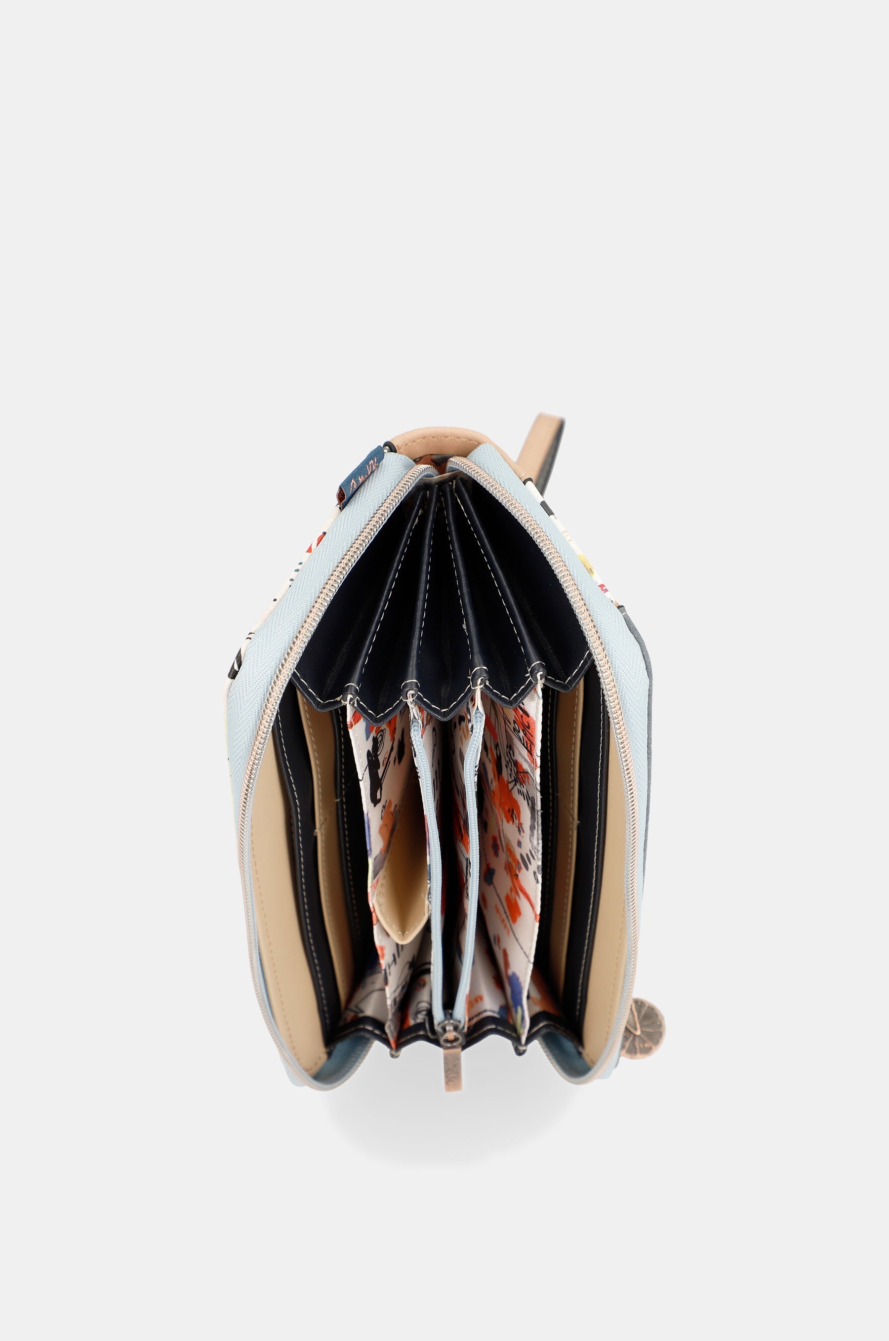 Portafoglio con cerniera Fun & Music