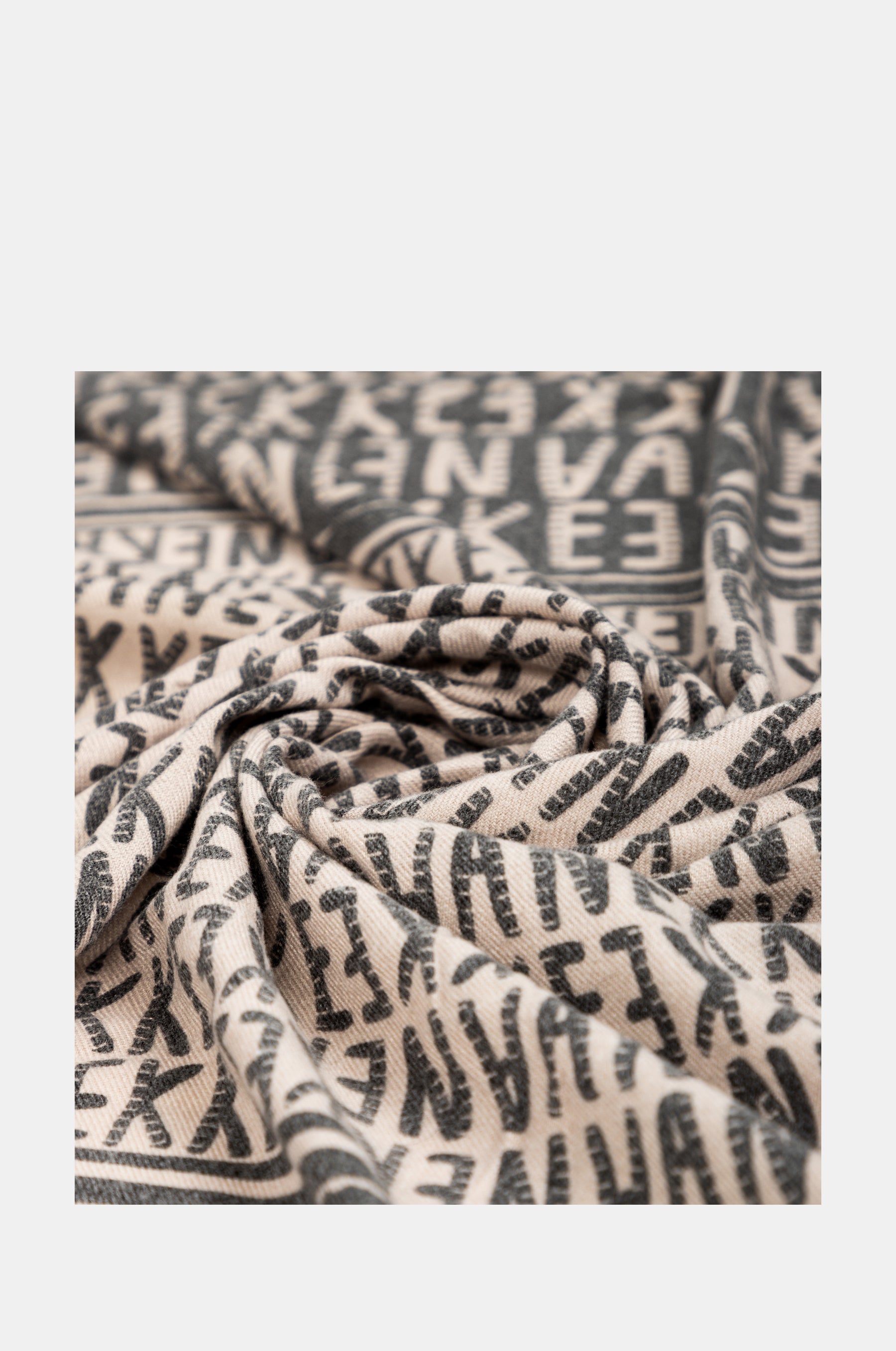 Pashmina con logo