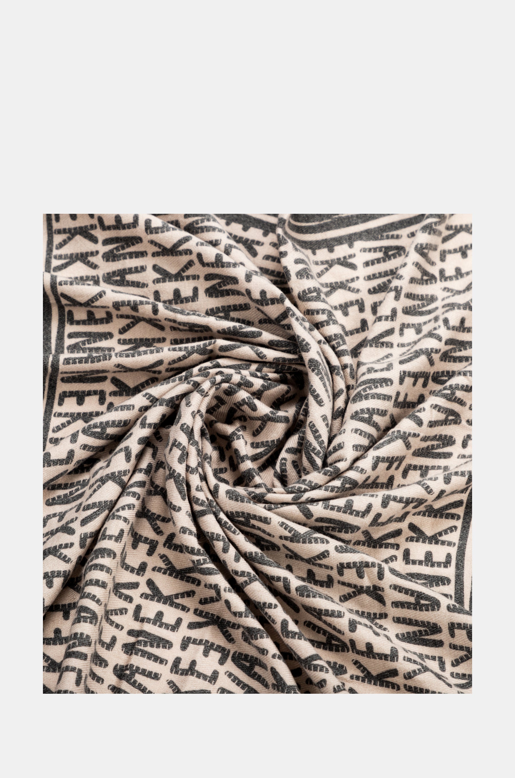 Pashmina con logo