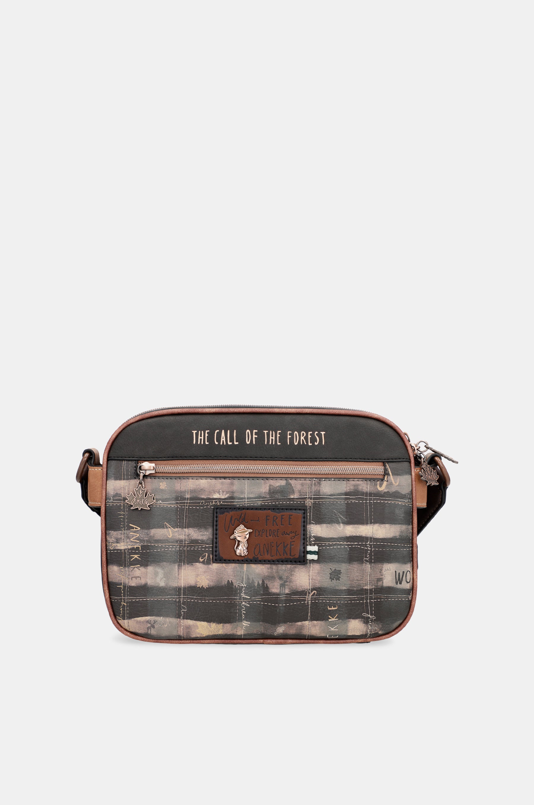 Borsa a tracolla a tre scomparti The Forest