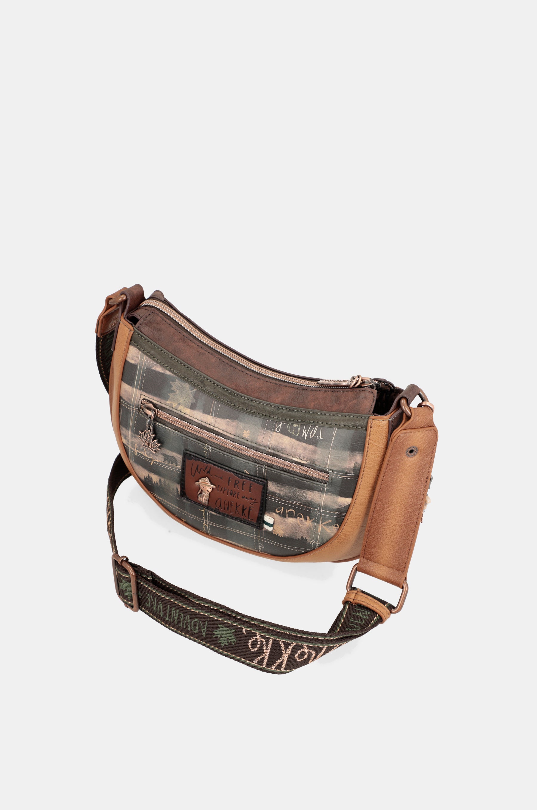 Borsa a tracolla ovale The Forest