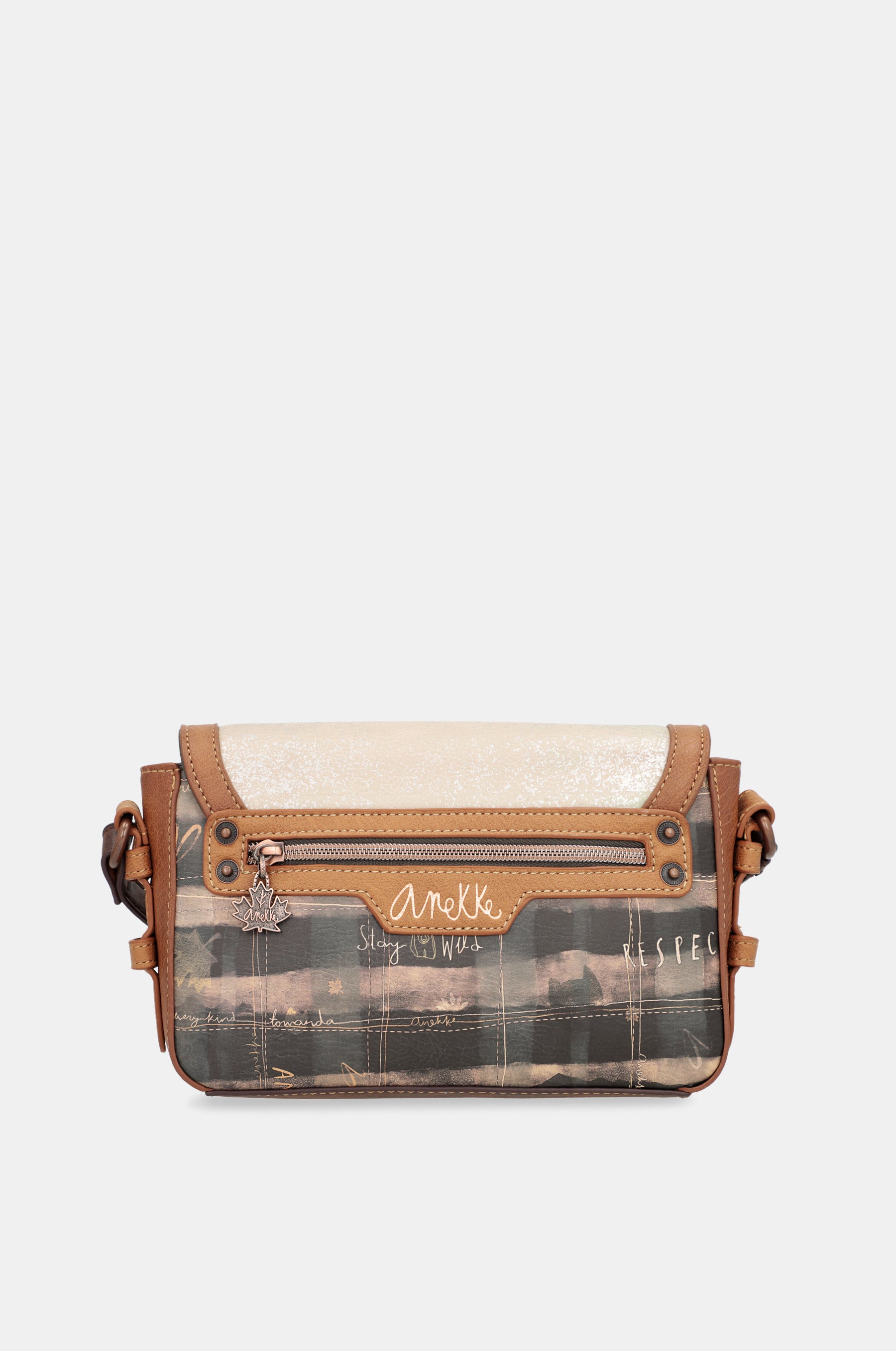 Borsa a tracolla con patta Forest