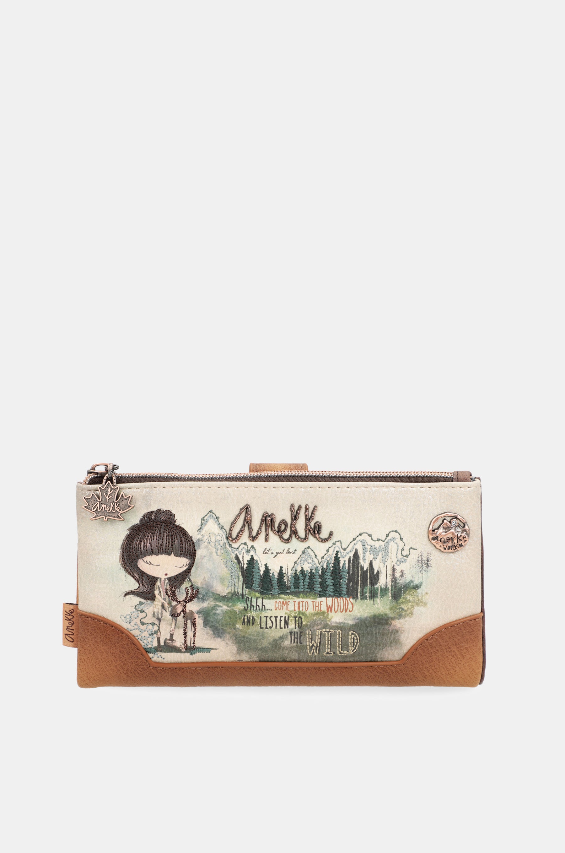 Portafoglio The Forest con porta carte in materiale flessibile The Forest