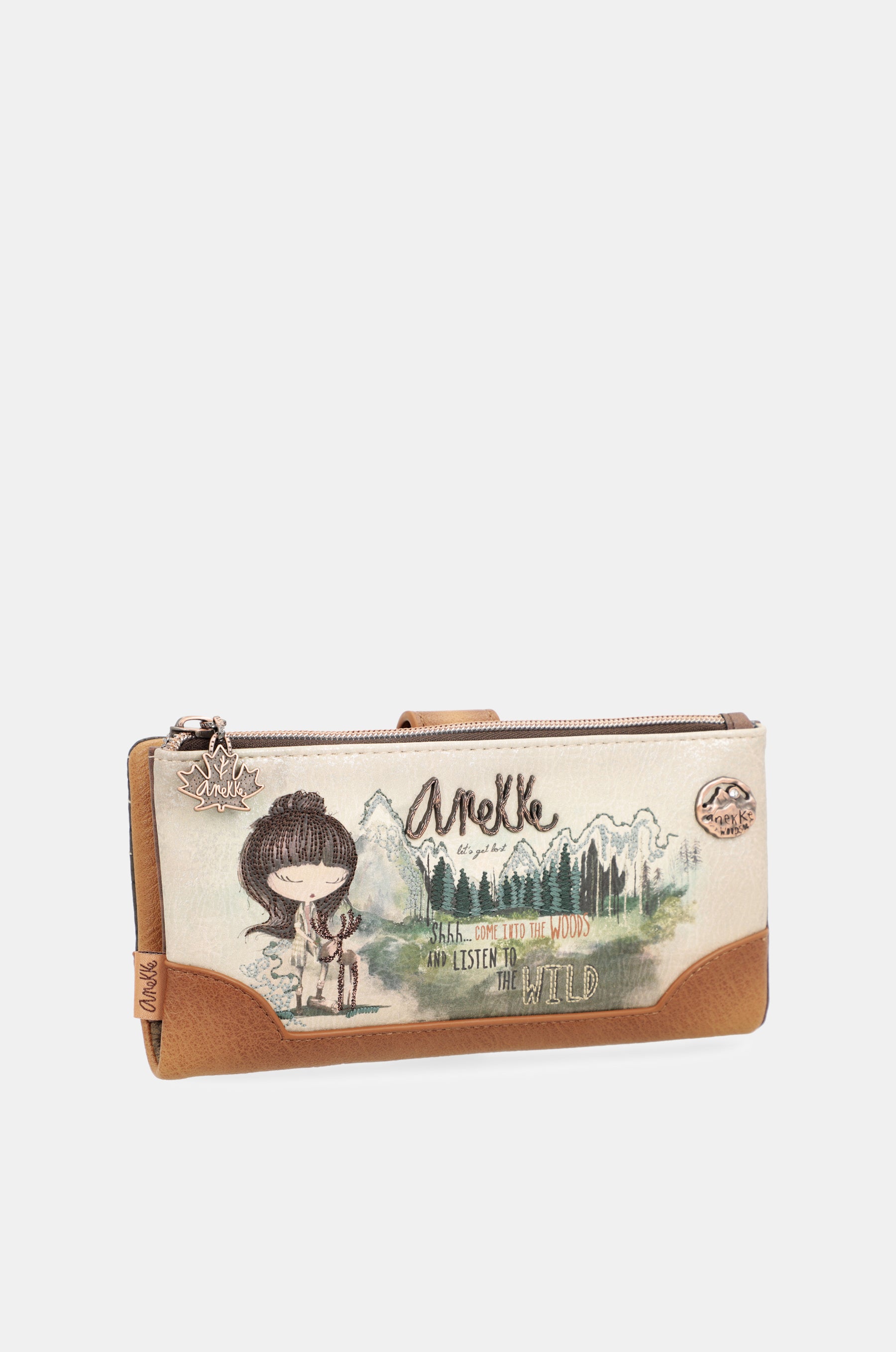 Portafoglio The Forest con porta carte in materiale flessibile The Forest