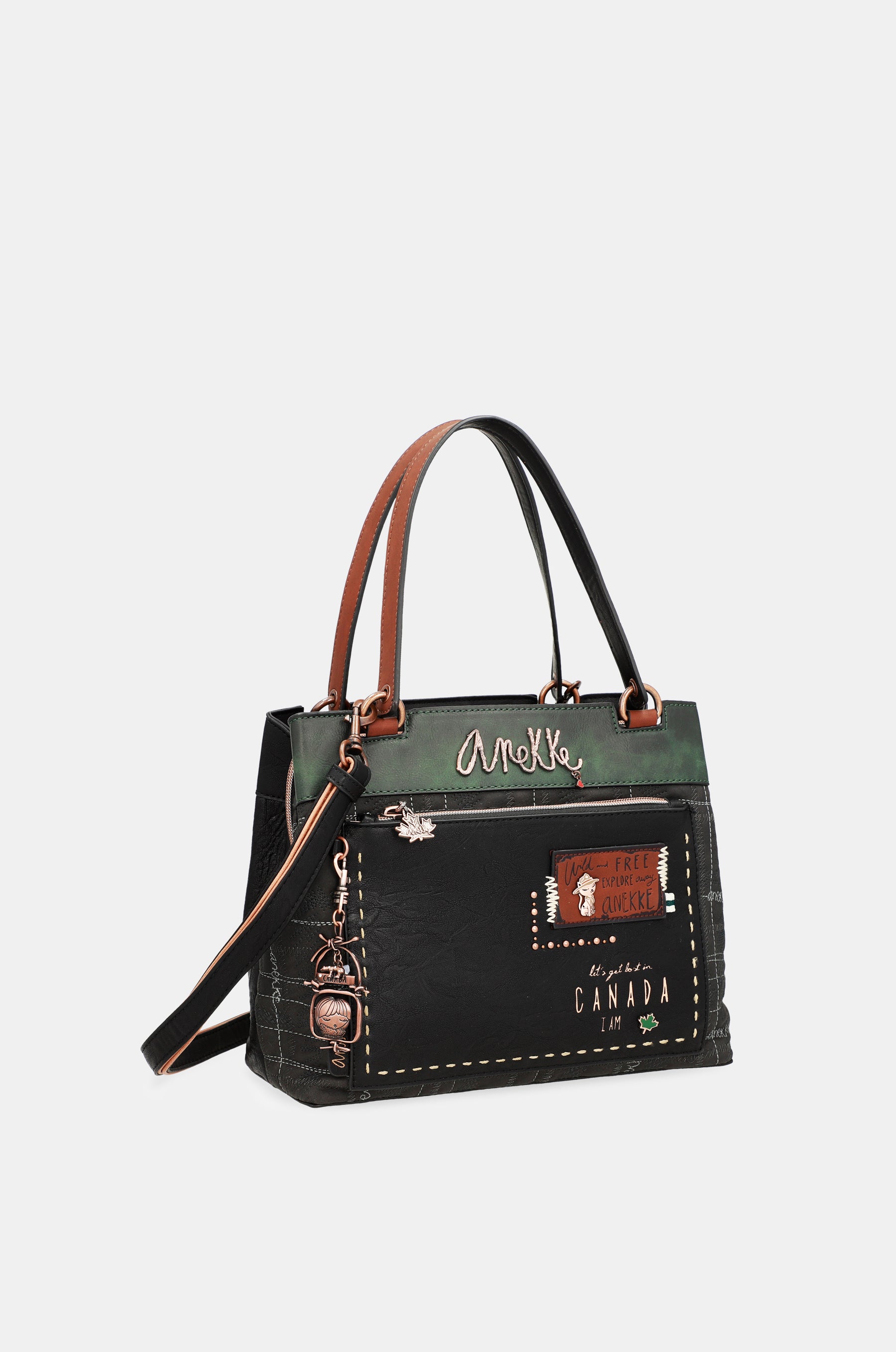 Borsa tote Wild a 3 scomparti