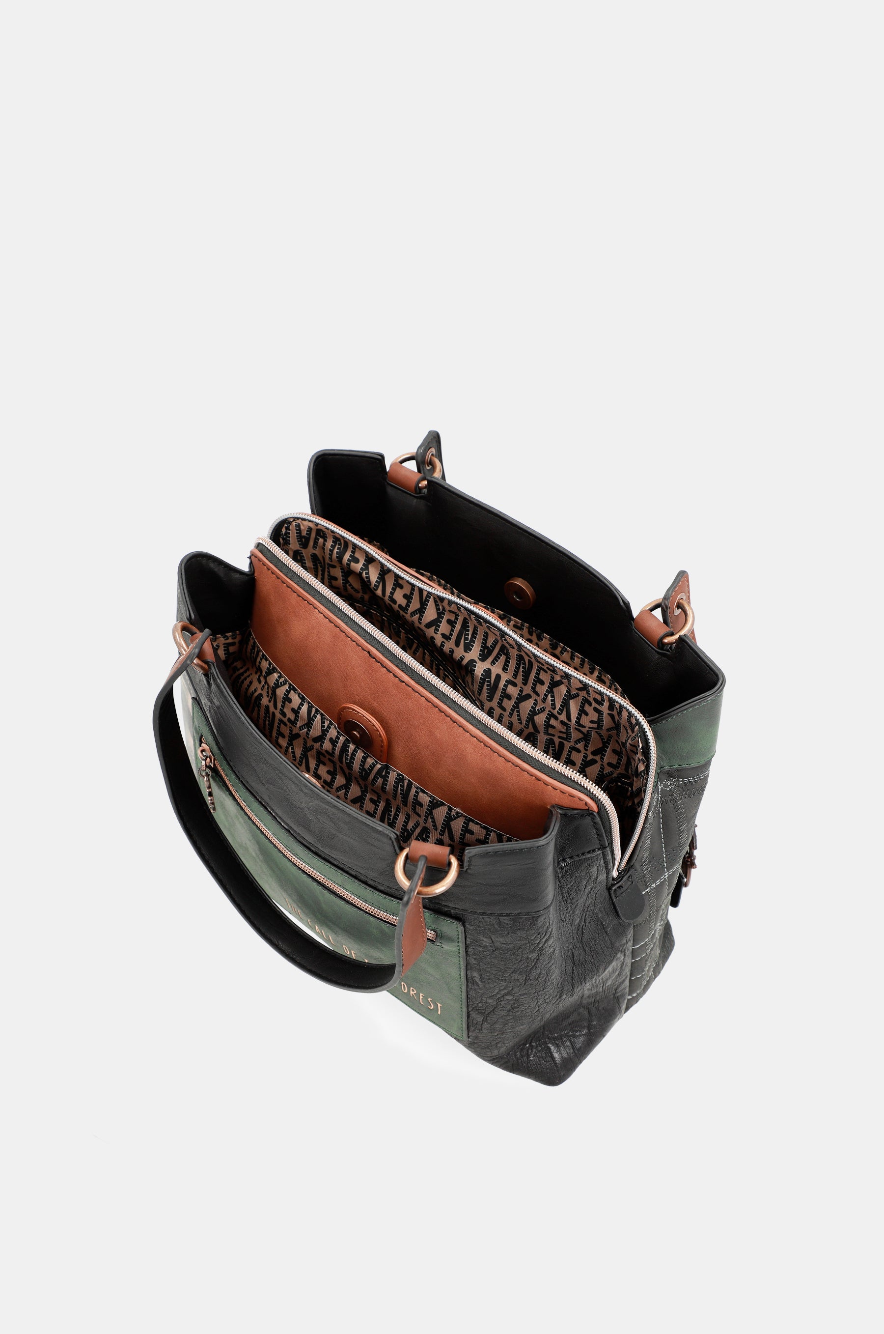Borsa tote Wild a 3 scomparti