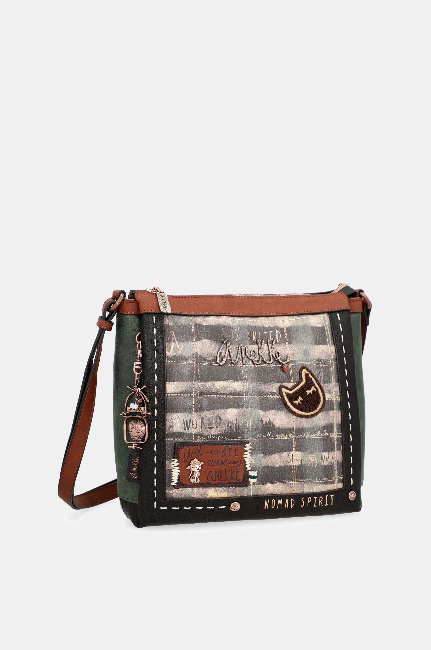 Borsa a tracolla media Wild