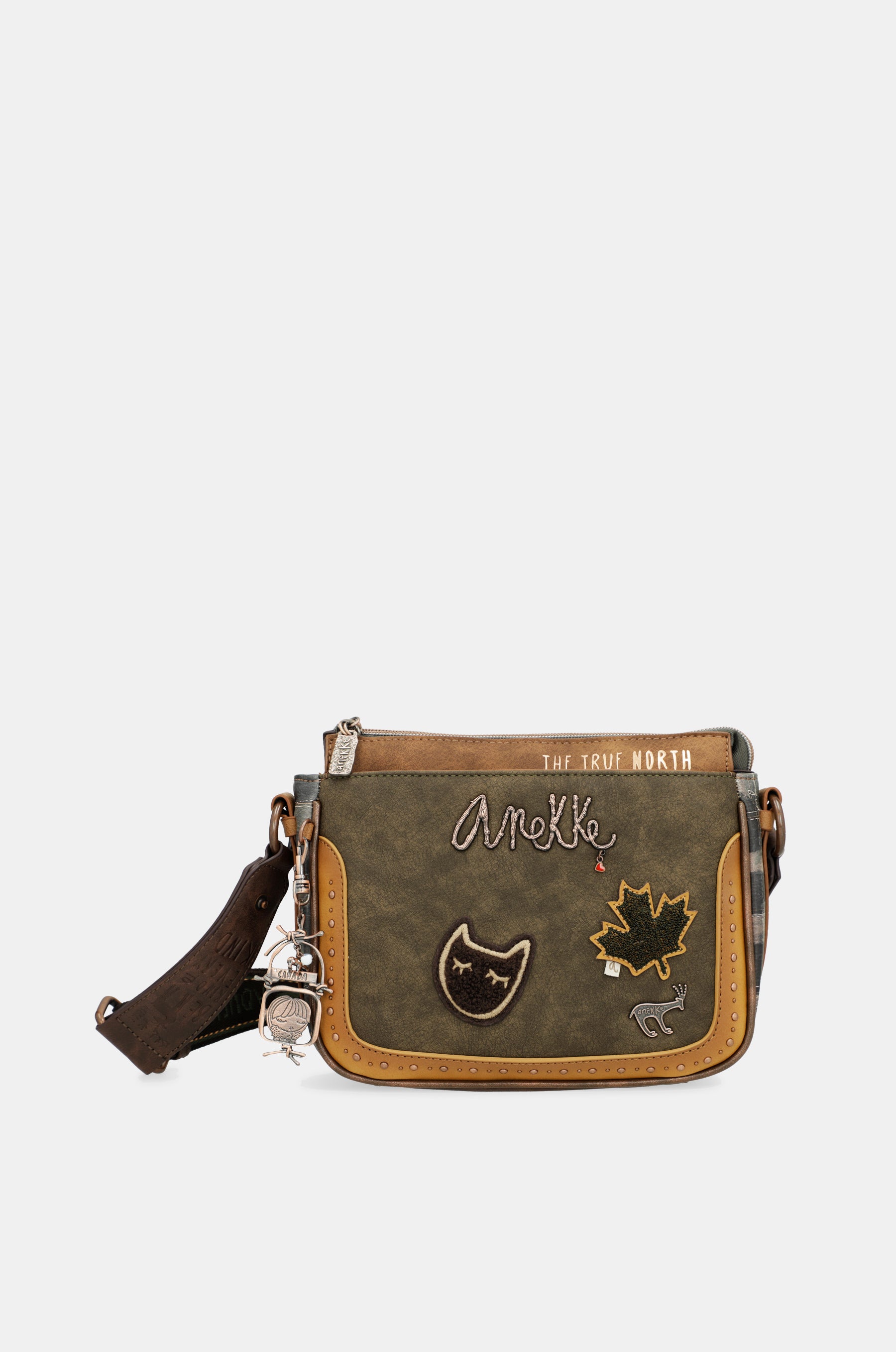 Borsa a tracolla verde Wild