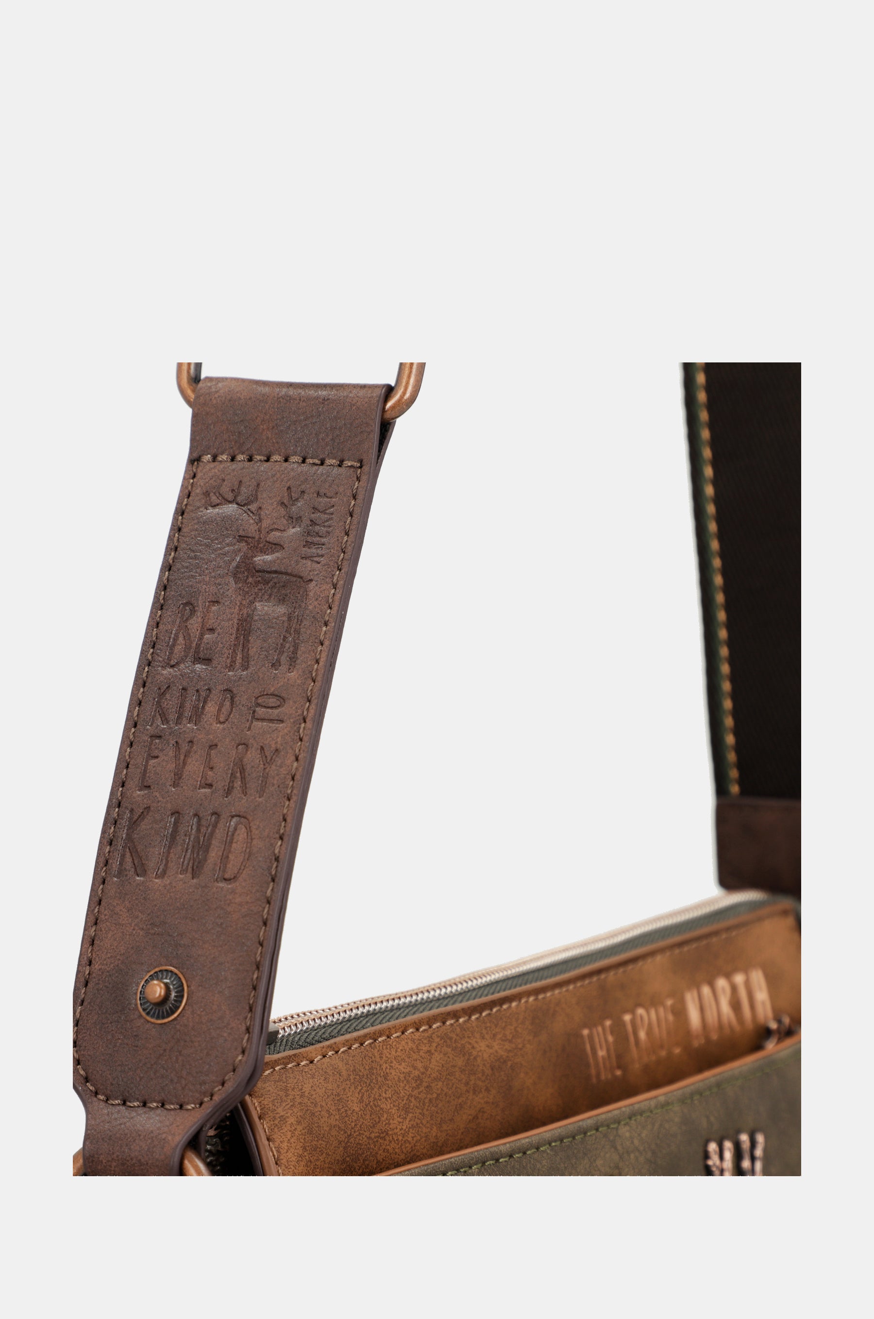 Borsa a tracolla verde Wild