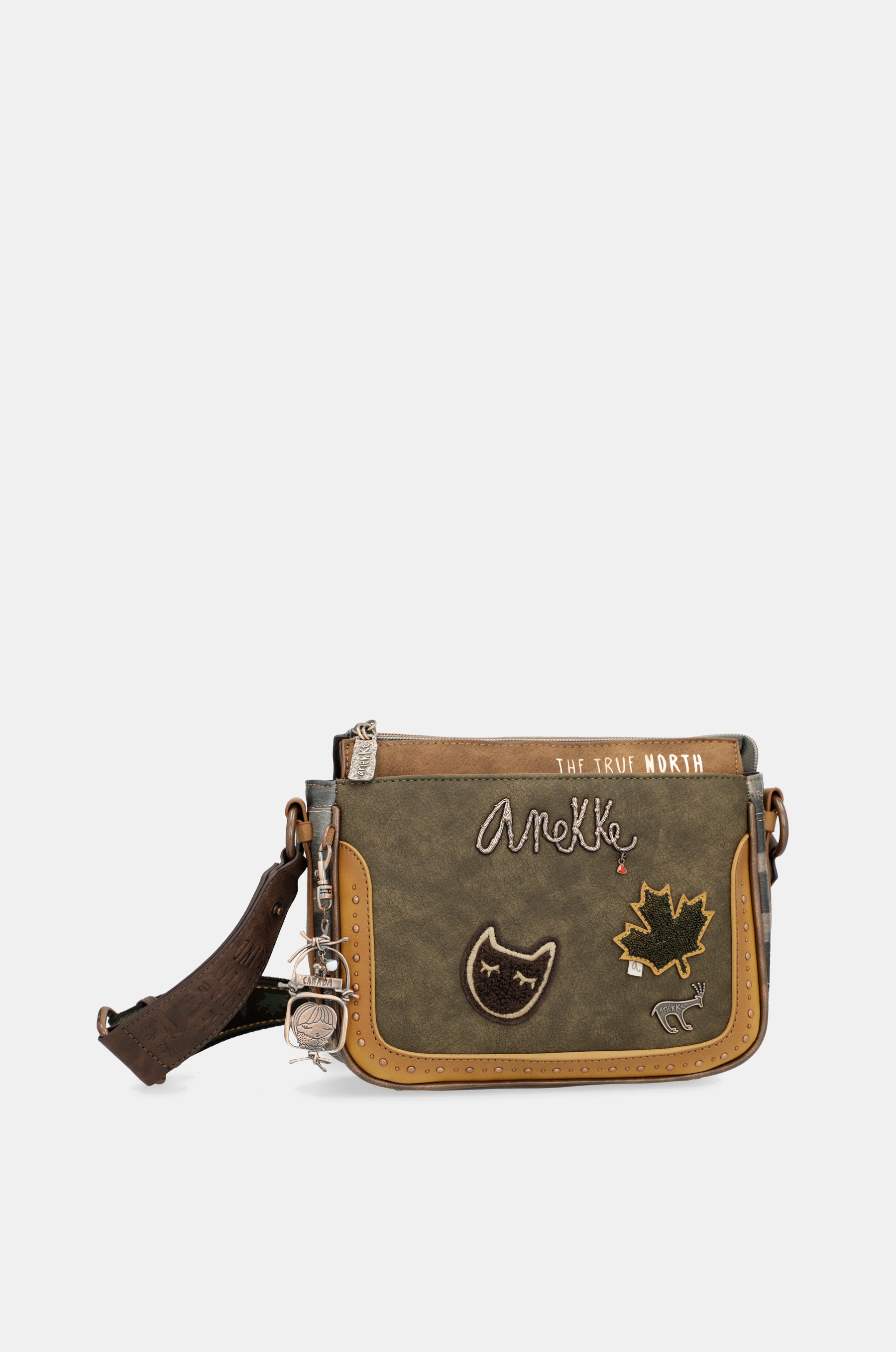 Borsa a tracolla verde Wild