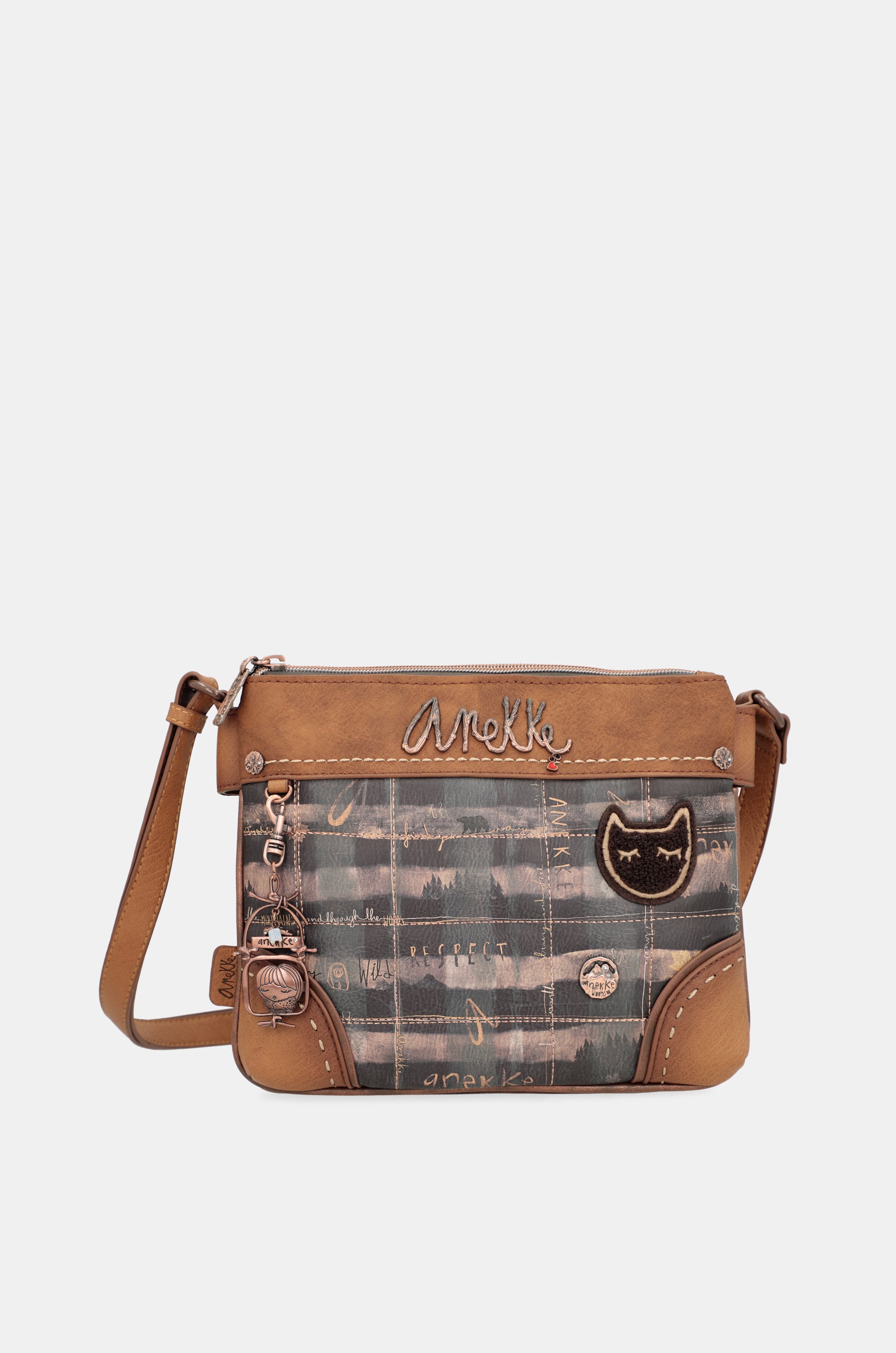 Borsa a tracolla Wild a doppio scomparto