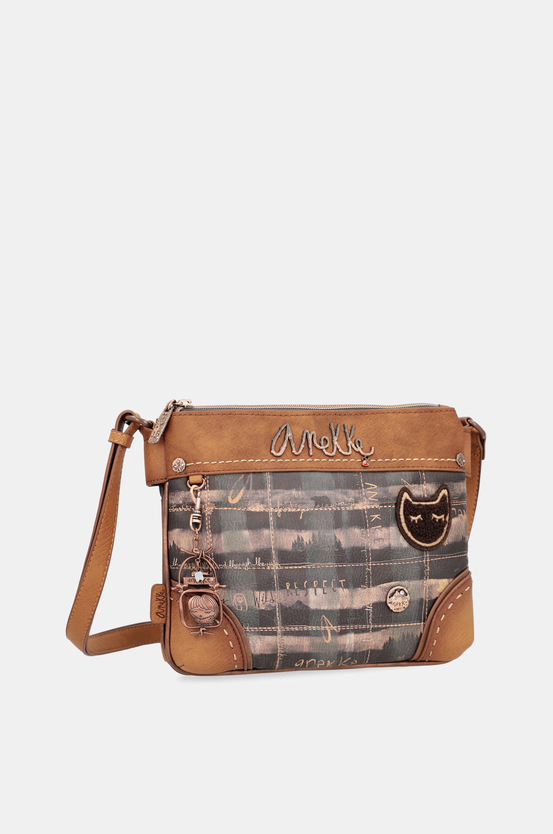 Borsa a tracolla Wild a doppio scomparto