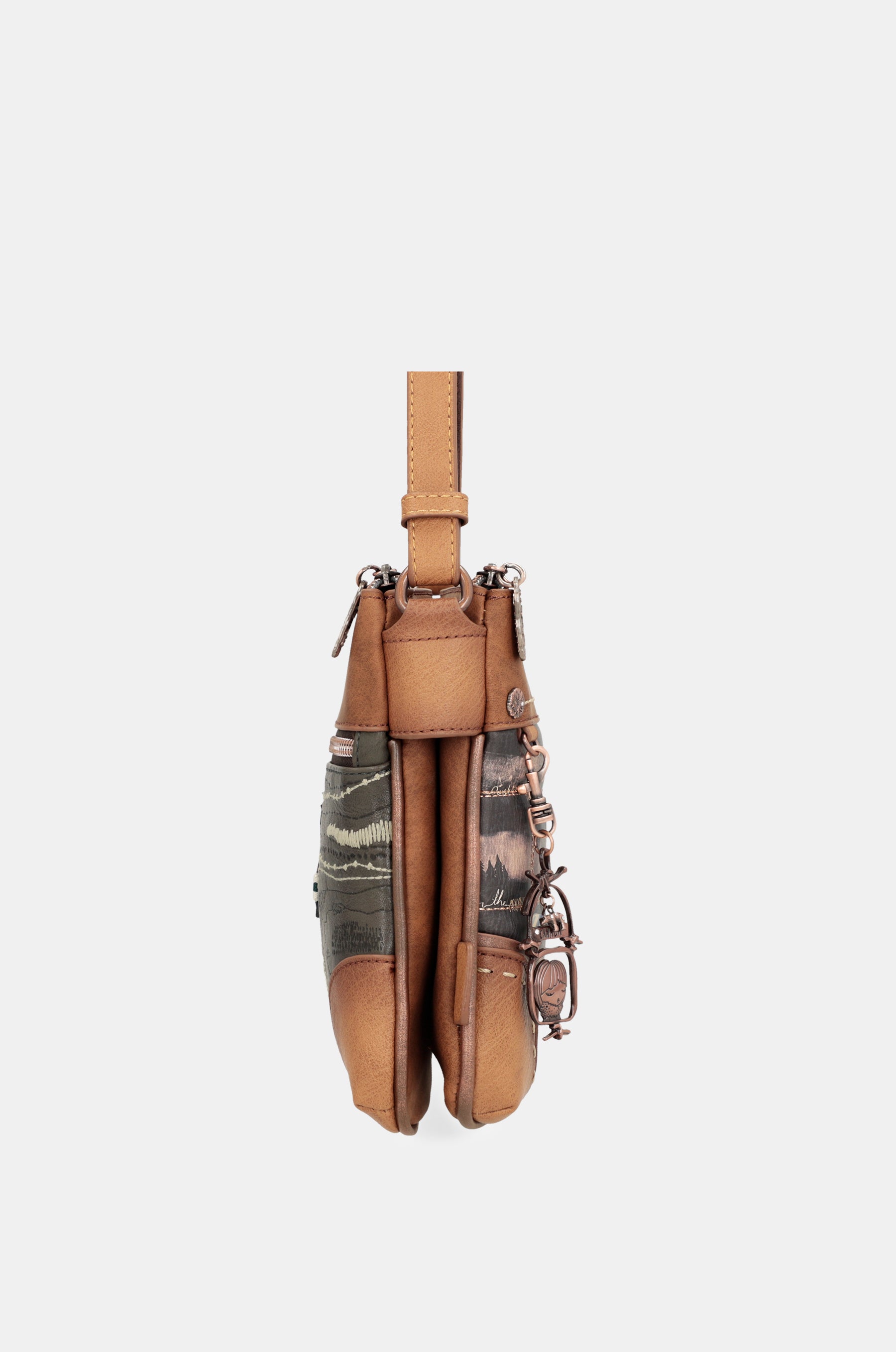 Borsa a tracolla Wild a doppio scomparto