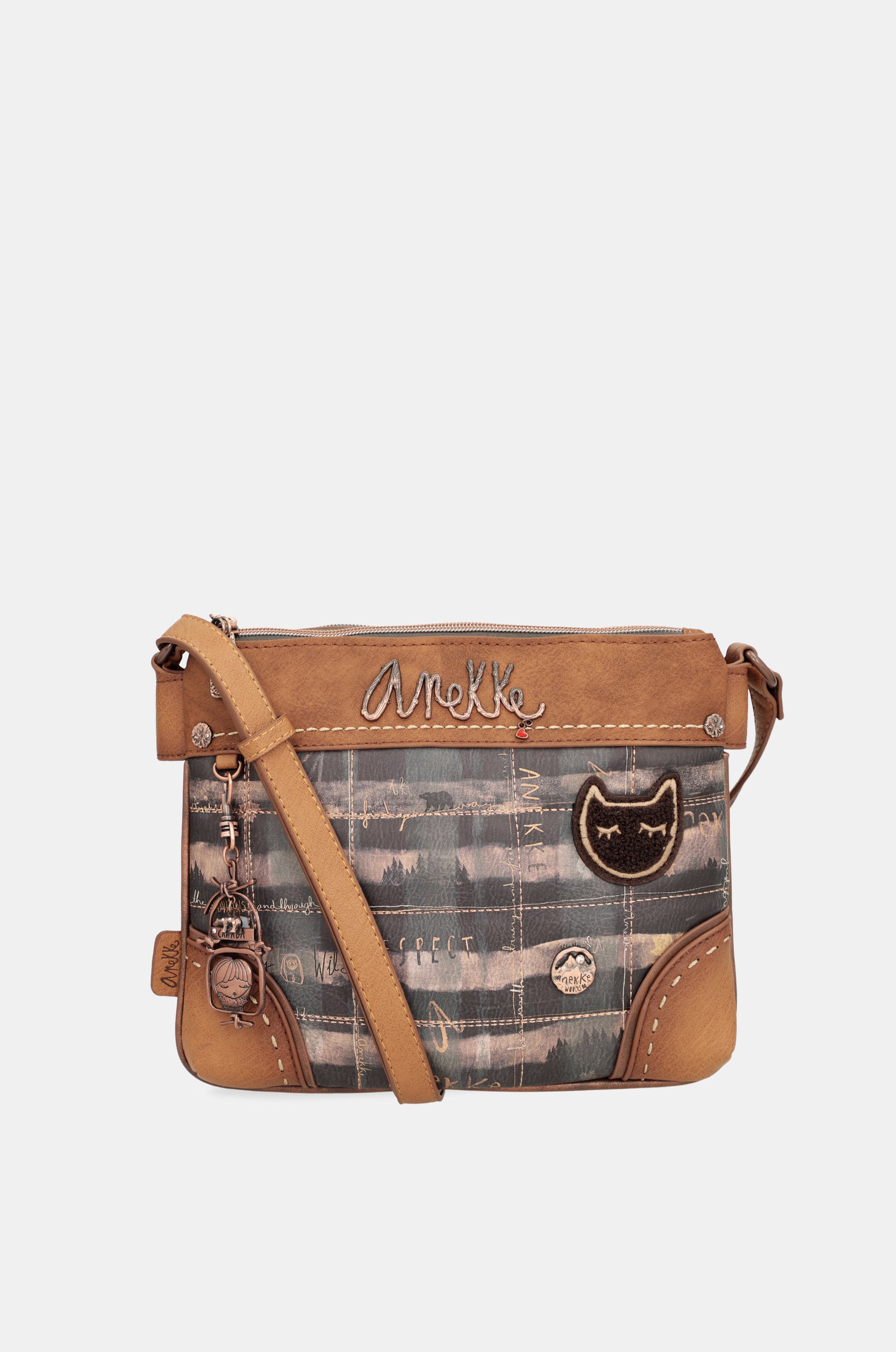 Borsa a tracolla Wild a doppio scomparto