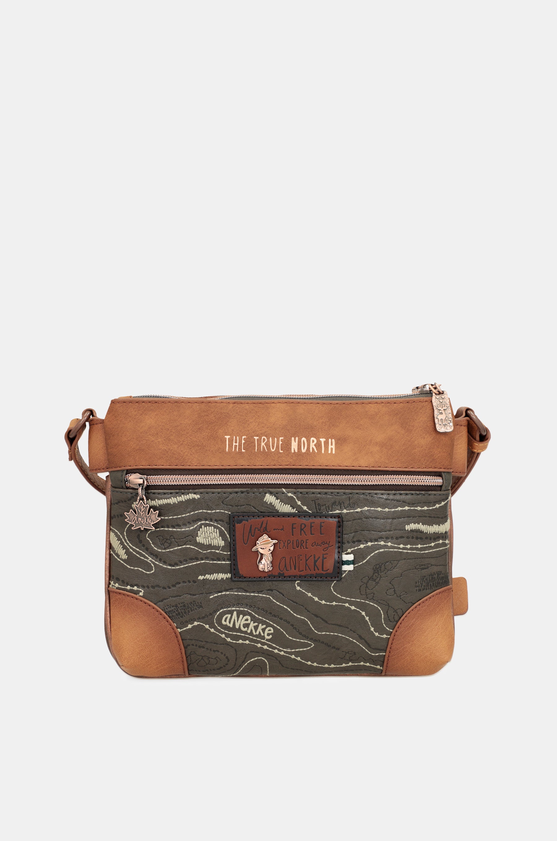 Borsa a tracolla Wild a doppio scomparto