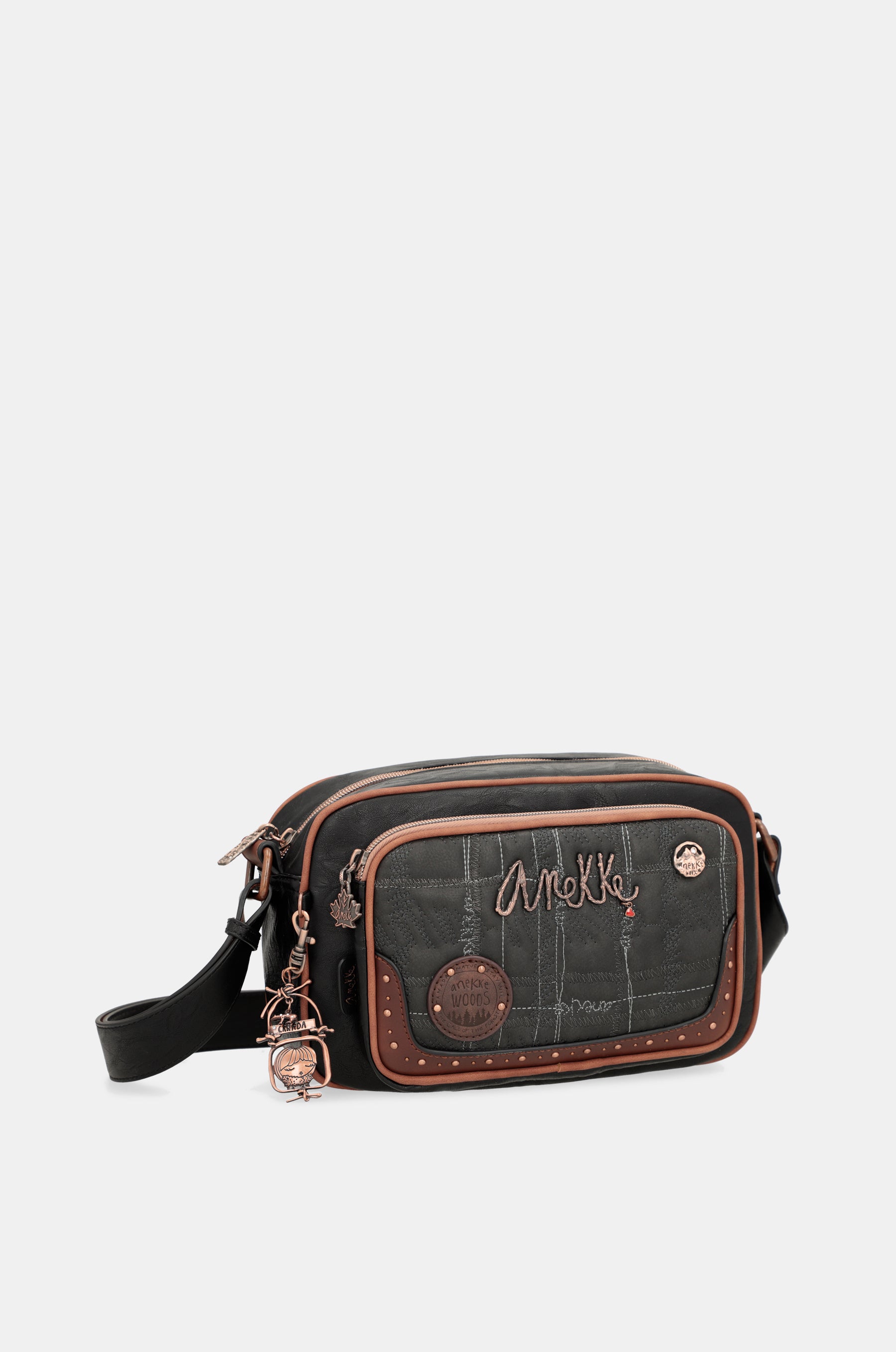 Borsa a tracolla Wild con tasca frontale