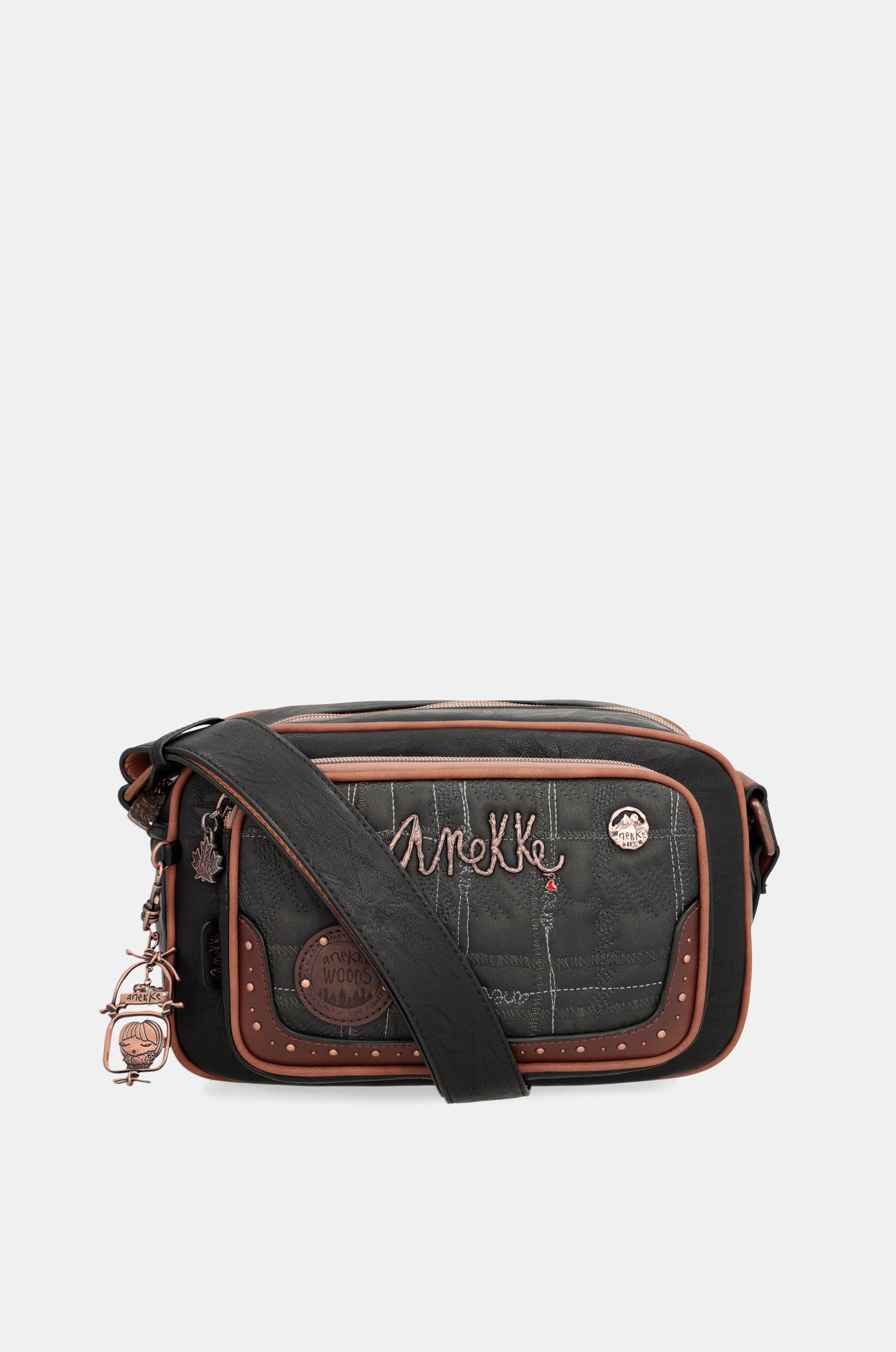 Borsa a tracolla Wild con tasca frontale