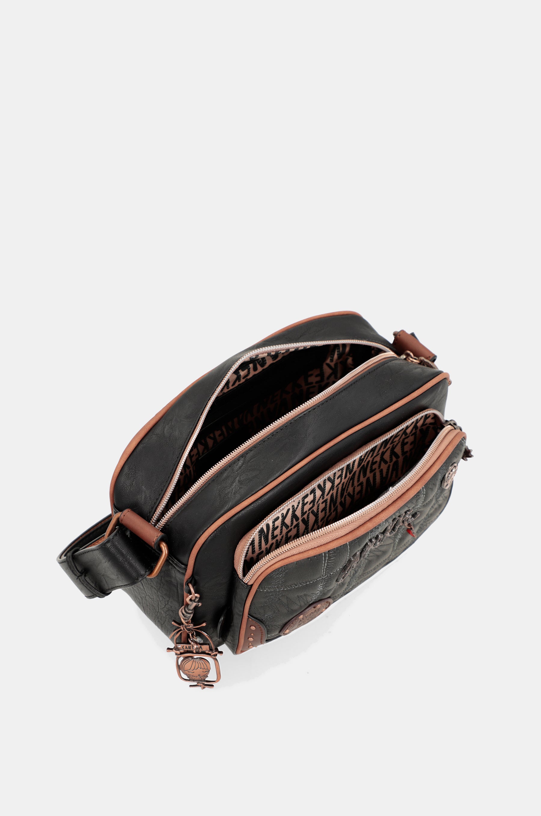 Borsa a tracolla Wild con tasca frontale