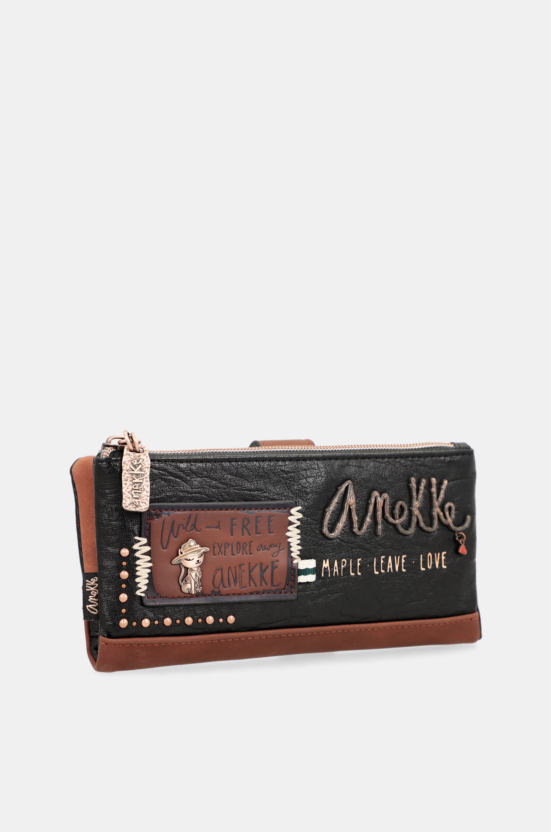 Portafoglio grande in materiale flessibile Wild