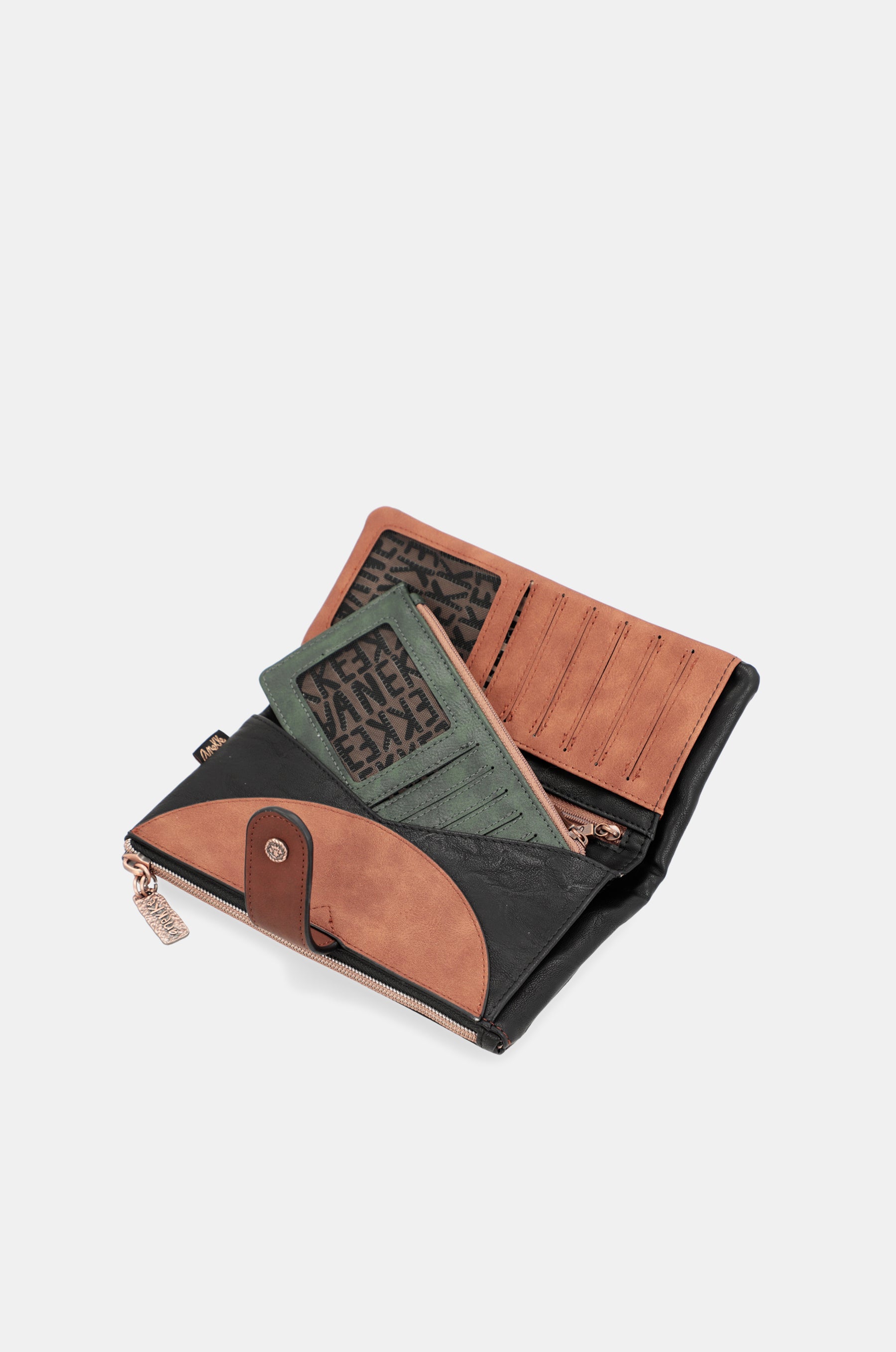 Portafoglio grande in materiale flessibile Wild