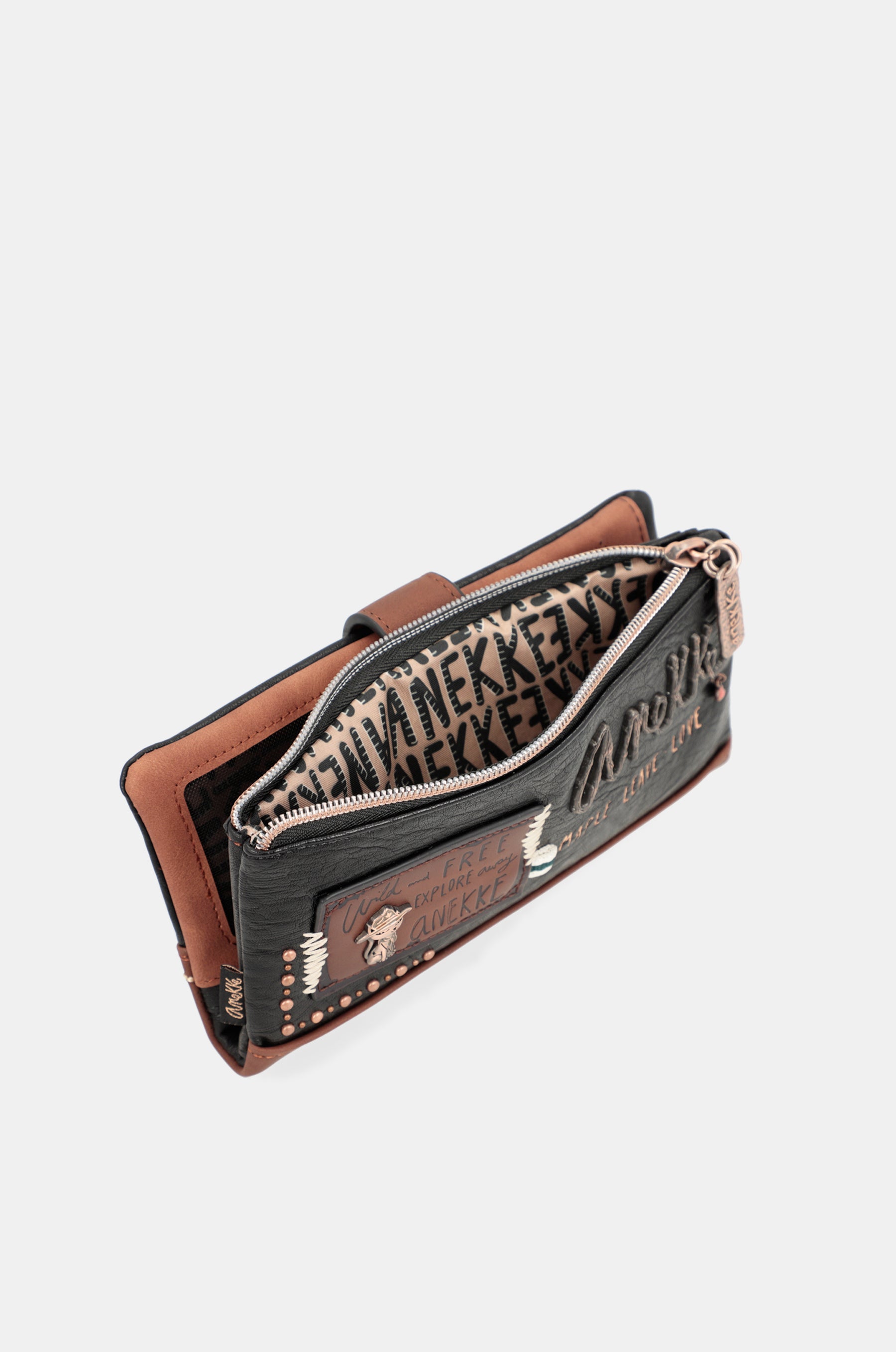 Portafoglio grande in materiale flessibile Wild