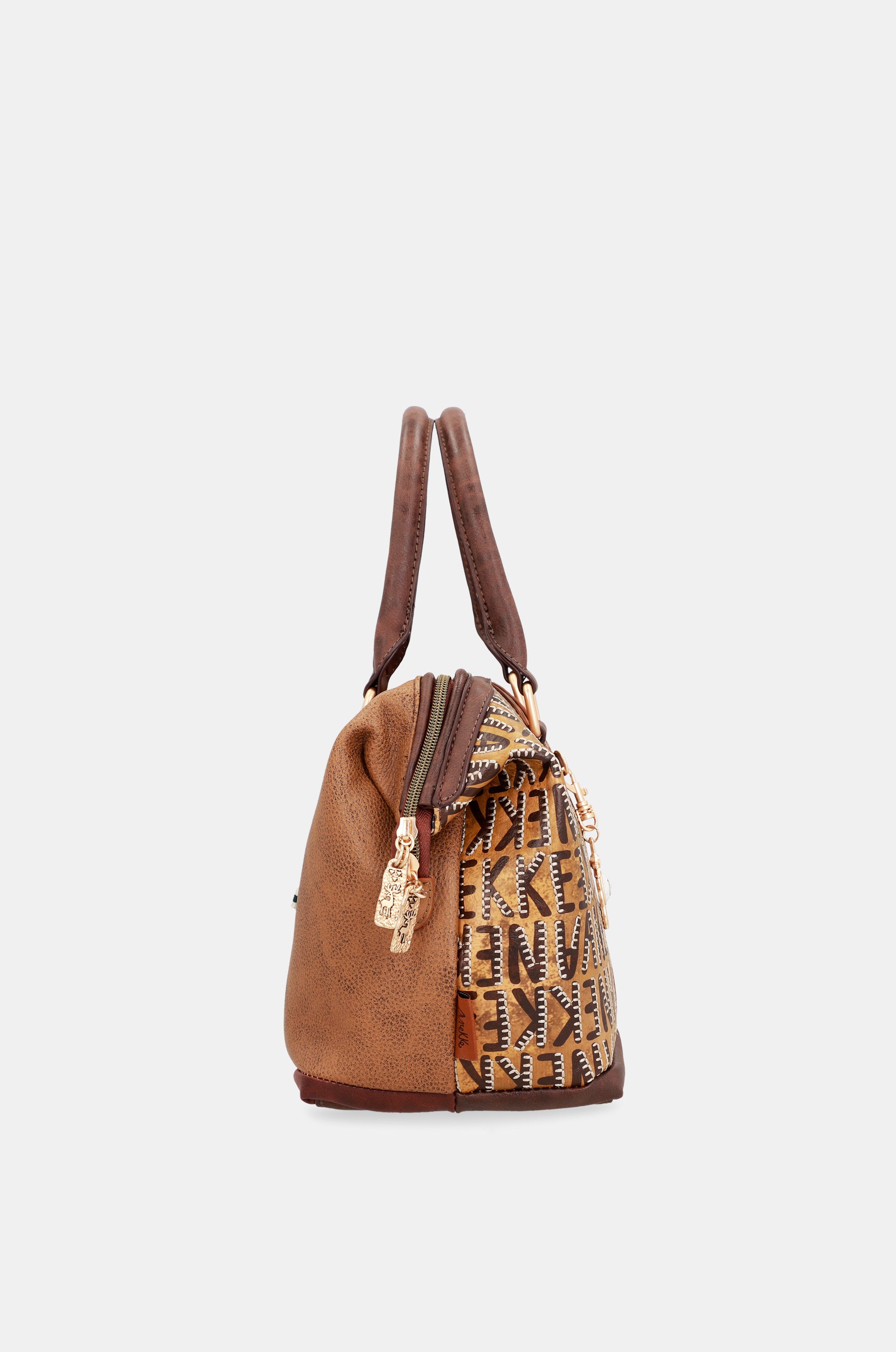 Borsa da bowling con logo marrone Urban