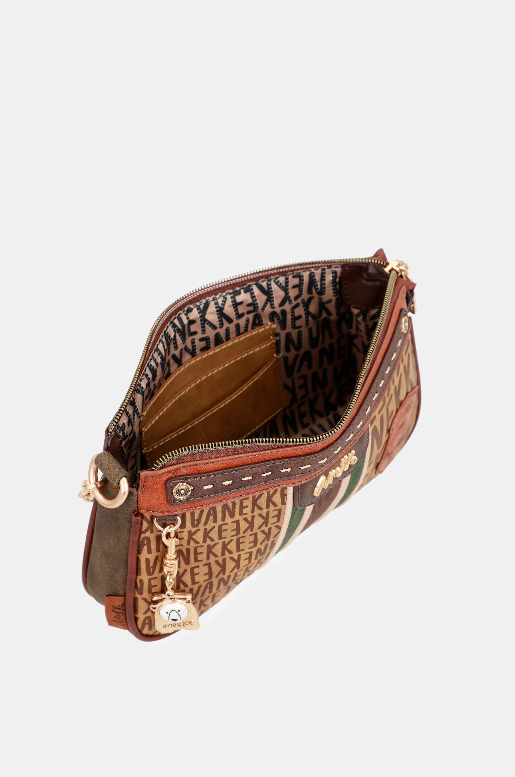Borsa baguette con manico in metallo Urban