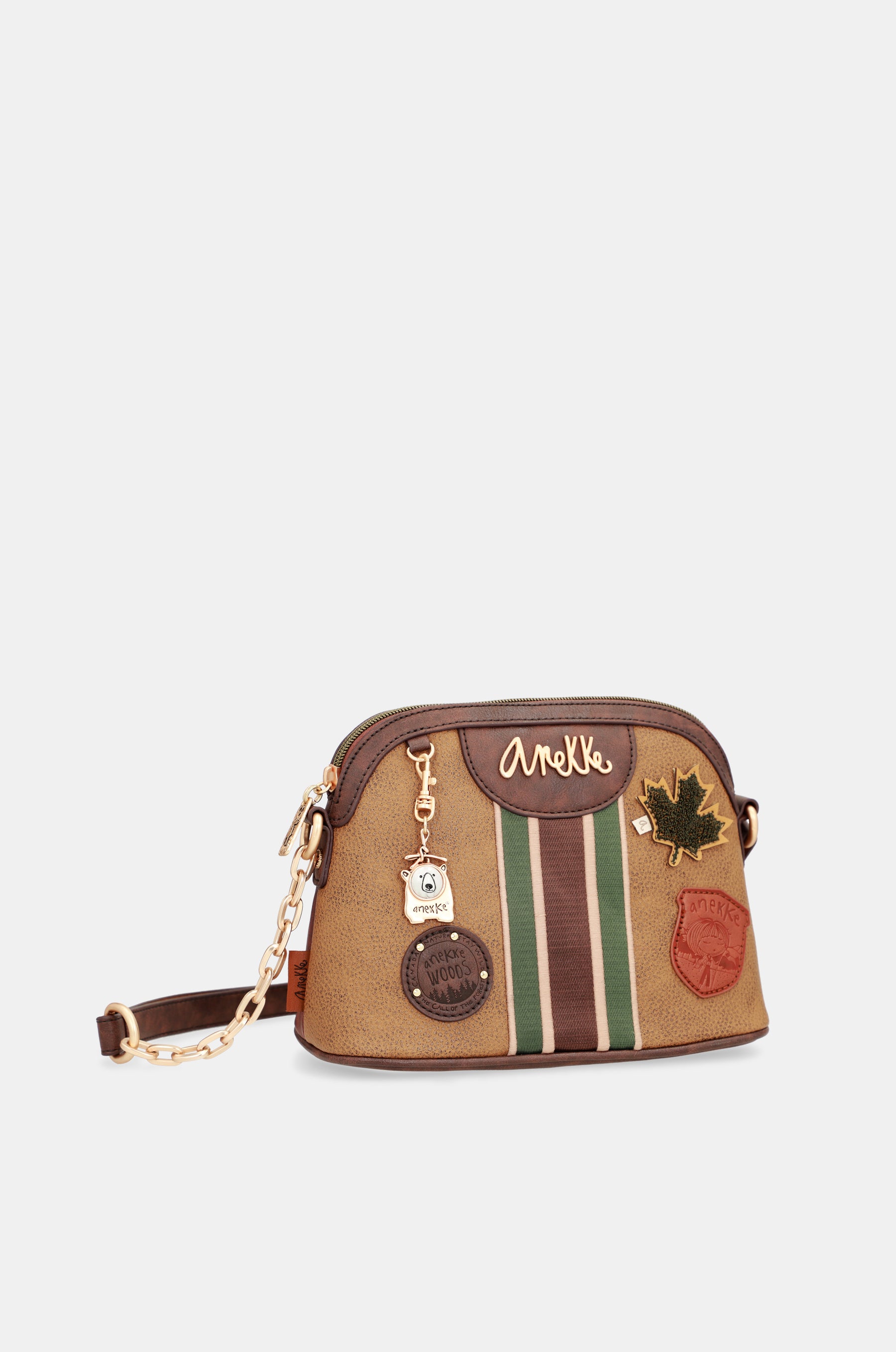 Borsa a tracolla con manico in metallo Urban