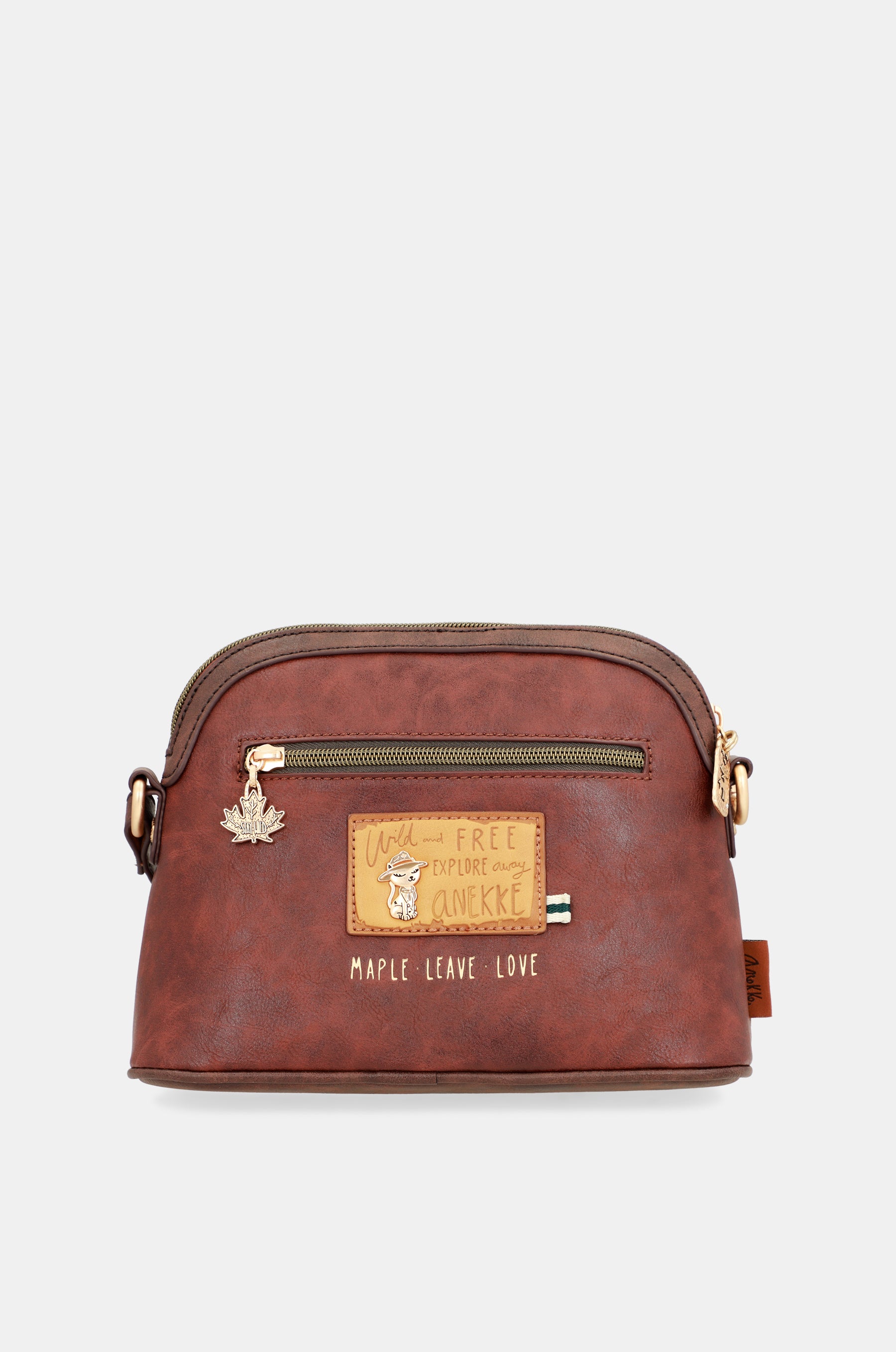 Borsa a tracolla con manico in metallo Urban