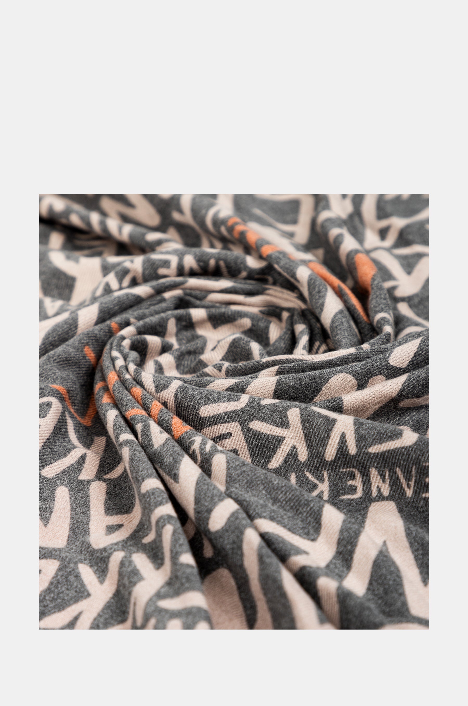 Pashmina logo marrone