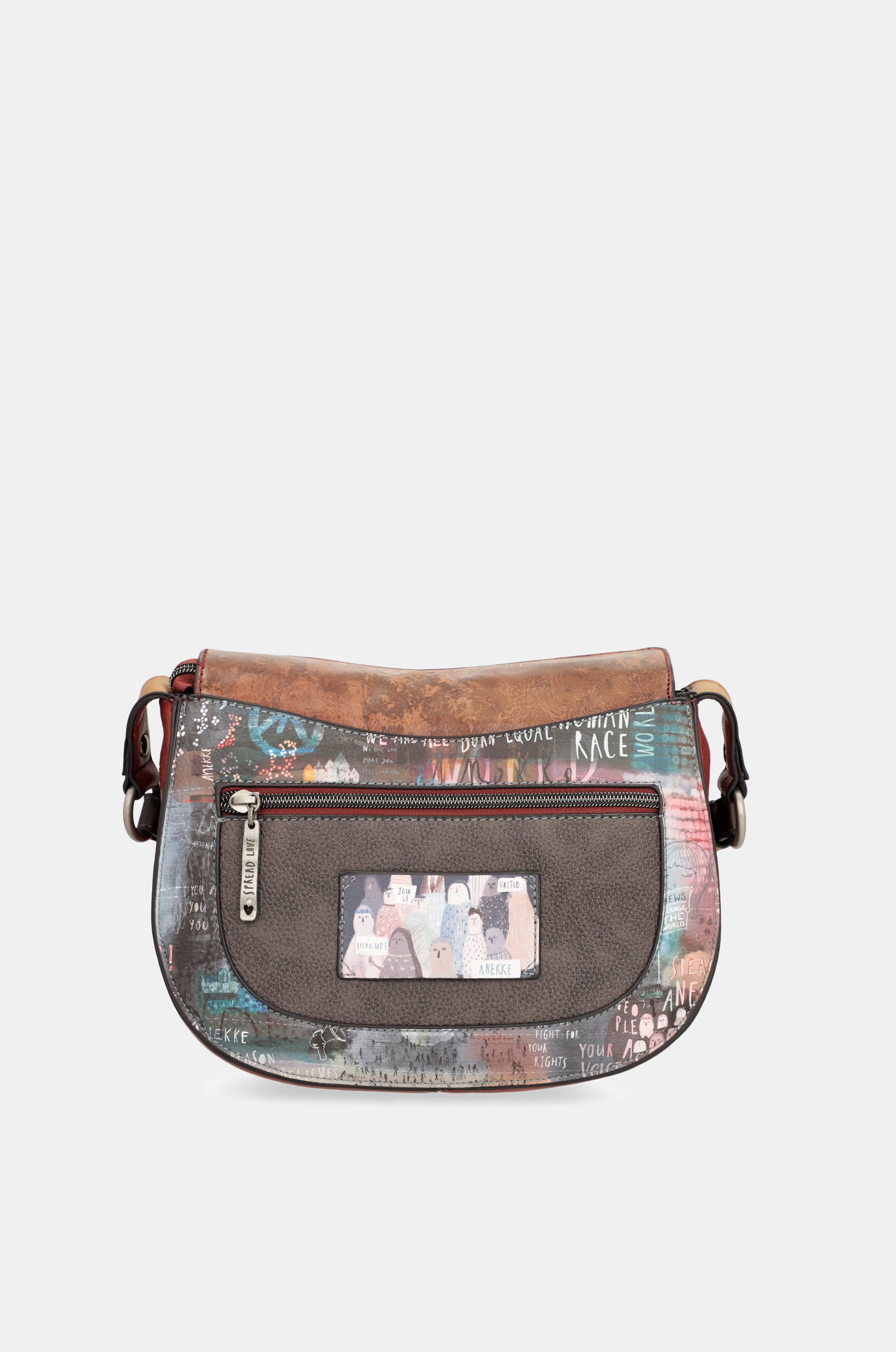 Borsa a tracolla ovale Voice