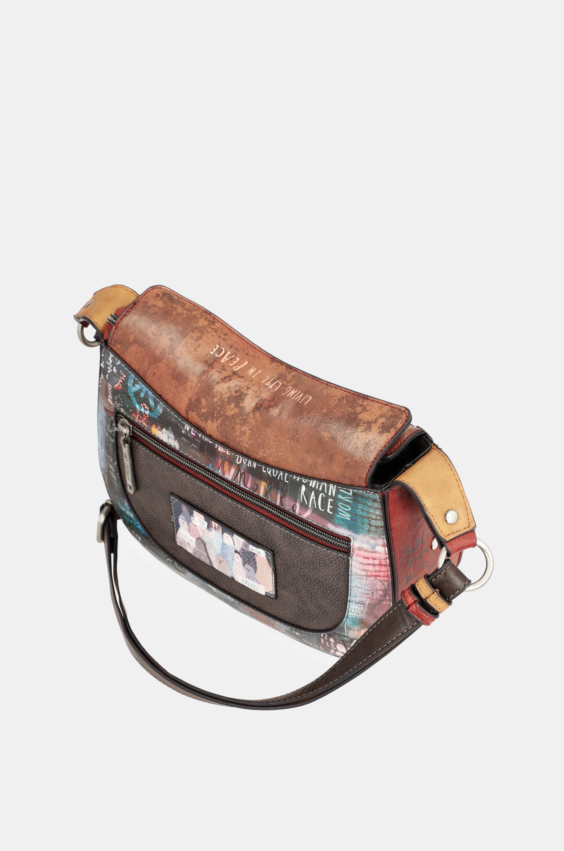 Borsa a tracolla ovale Voice