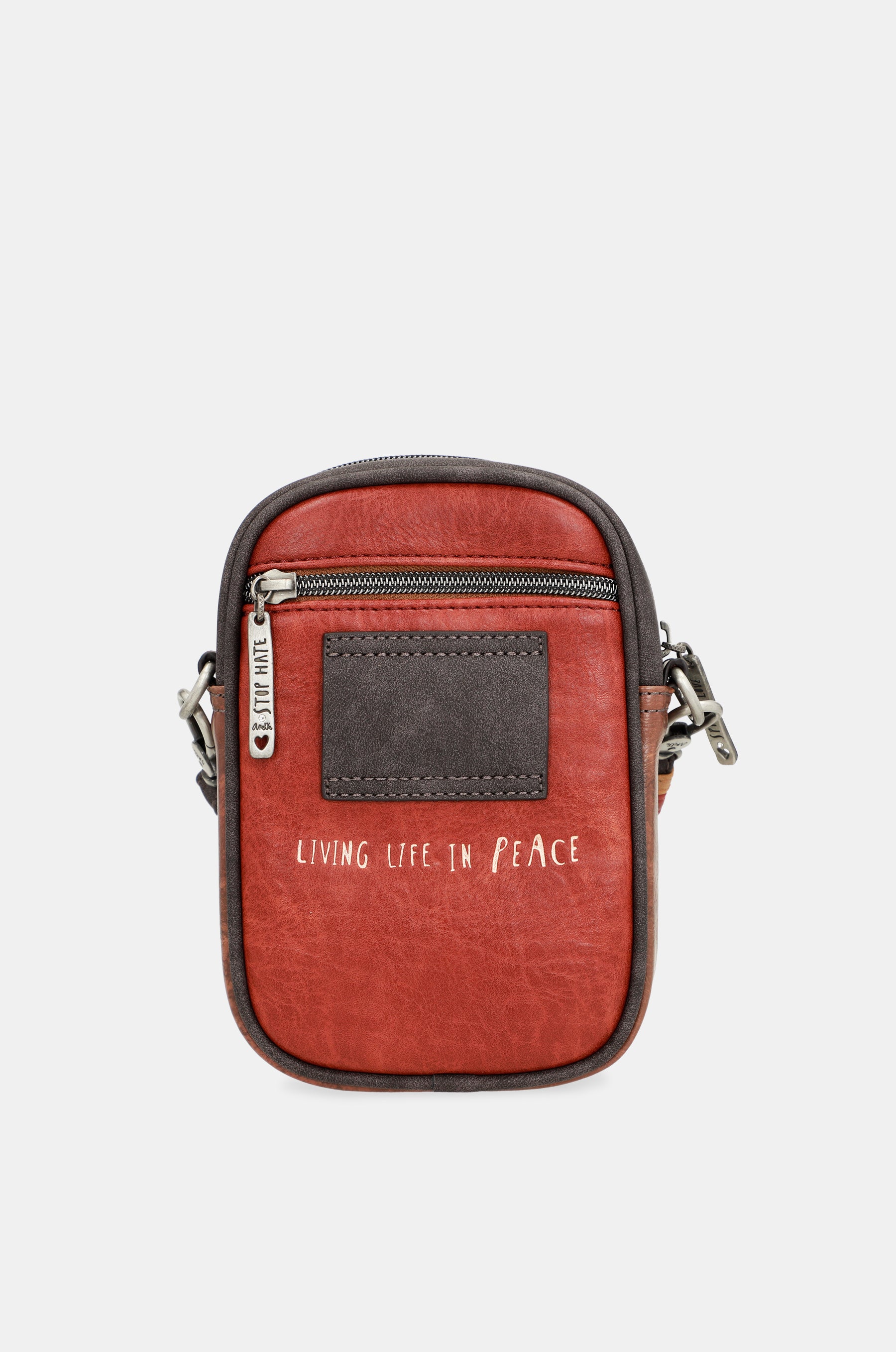 Mini borsa a tracolla con tasca frontale Voice