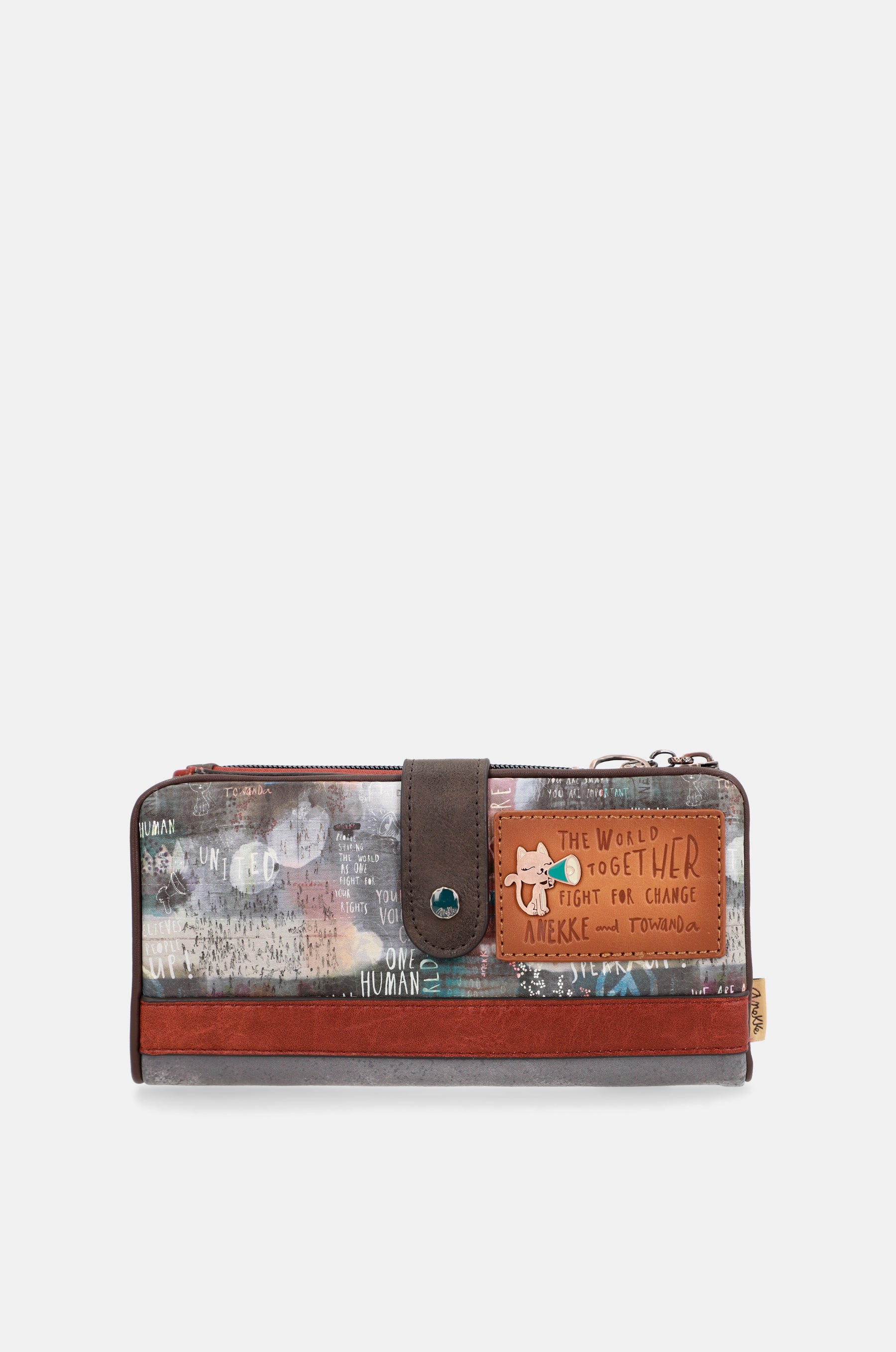 Portafoglio con porta carte rimovibile Voice