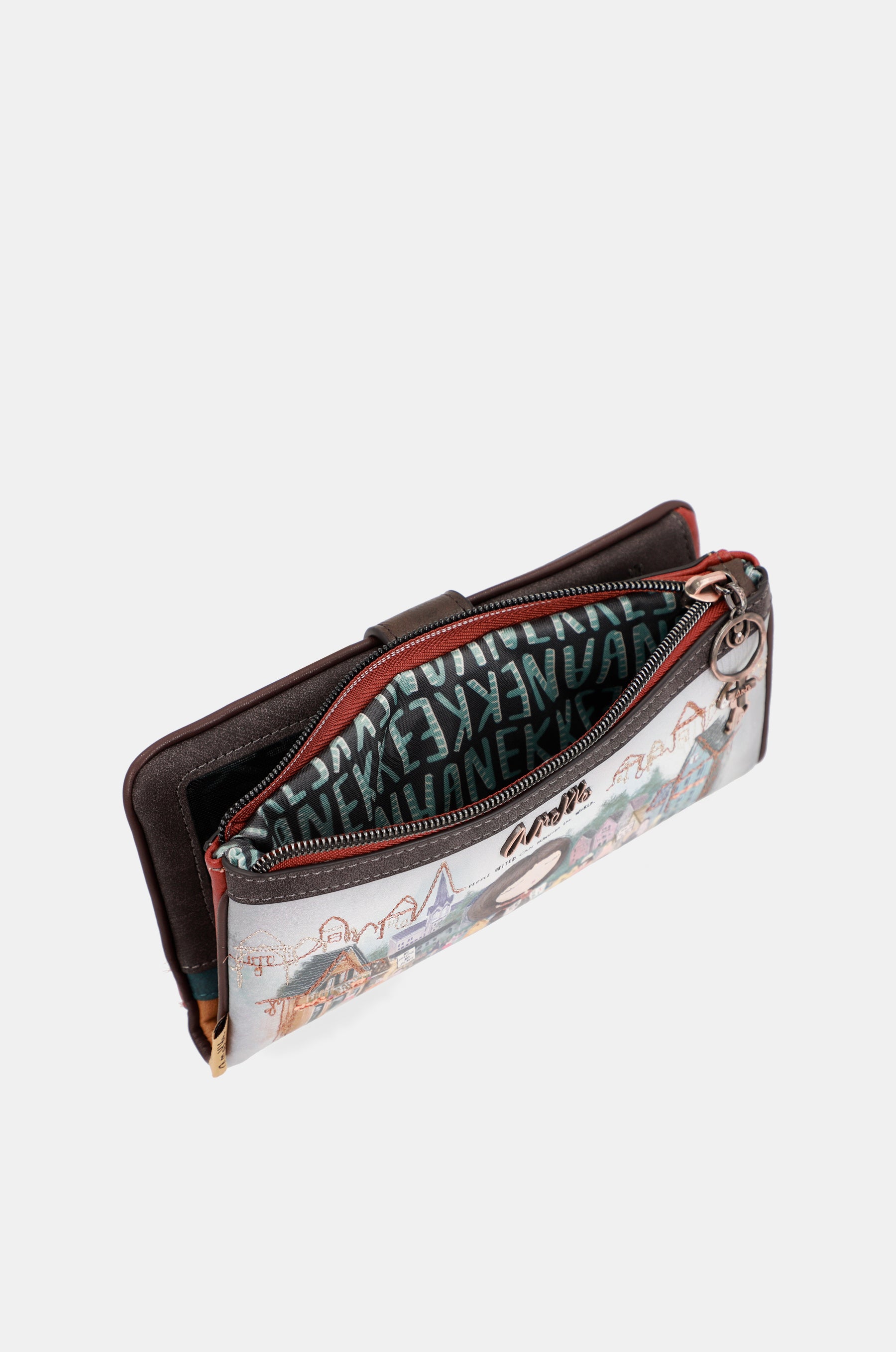 Portafoglio con porta carte rimovibile Voice