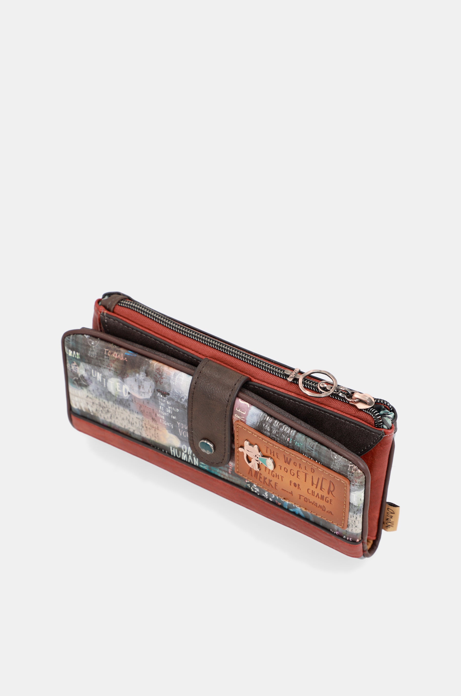 Portafoglio con porta carte rimovibile Voice