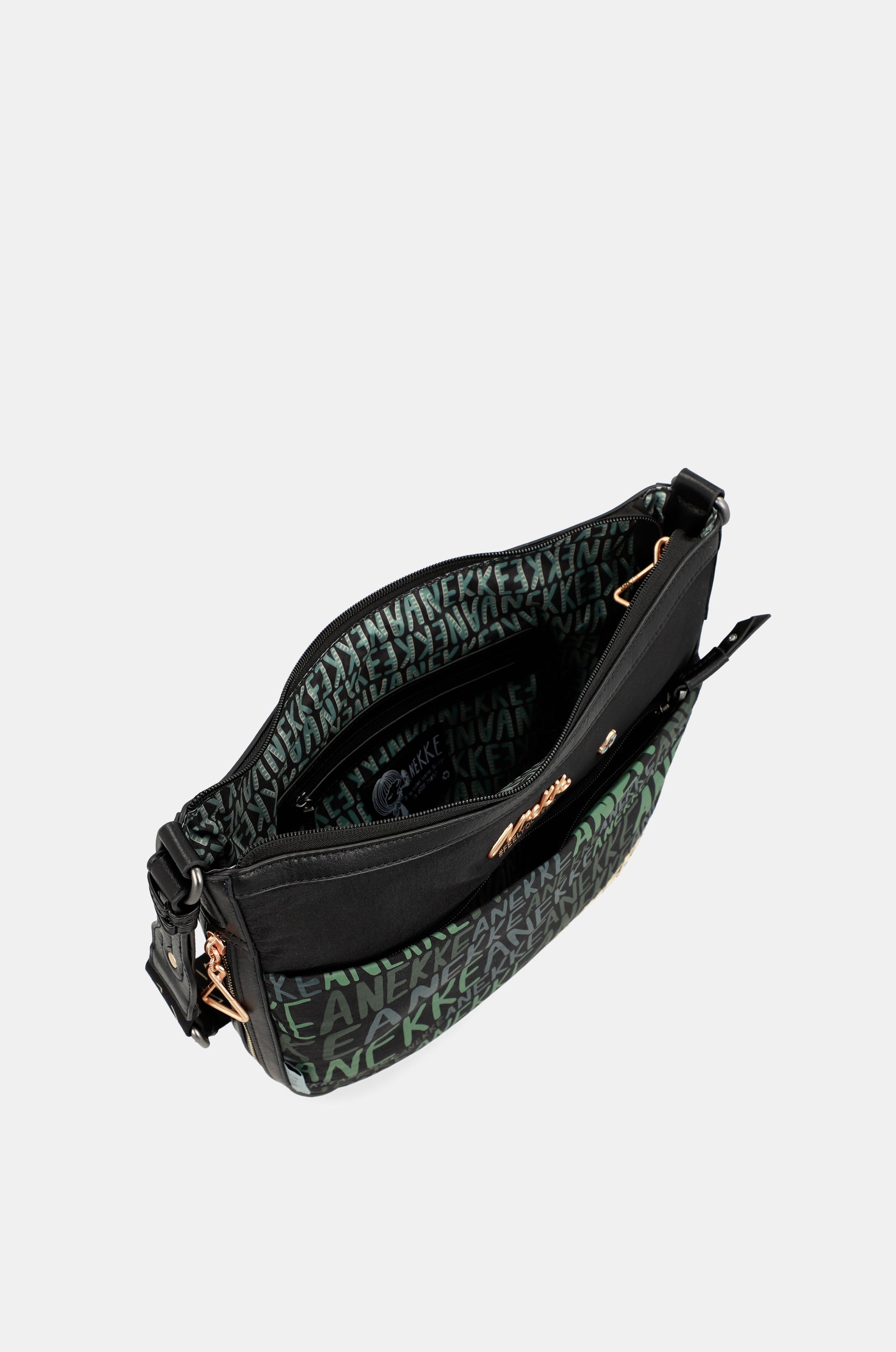 Borsa a tracolla grande Nature Woods Anekke