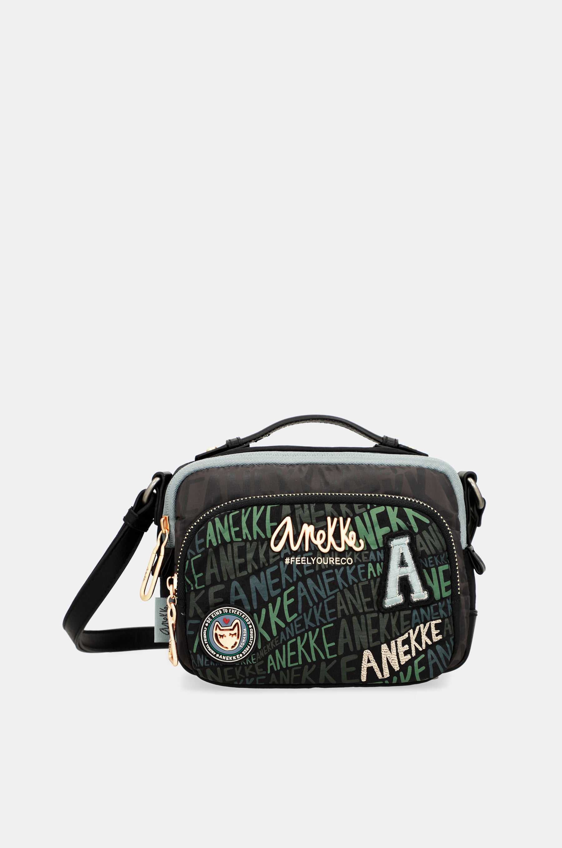 Borsa a tracolla stampata Nature Woods