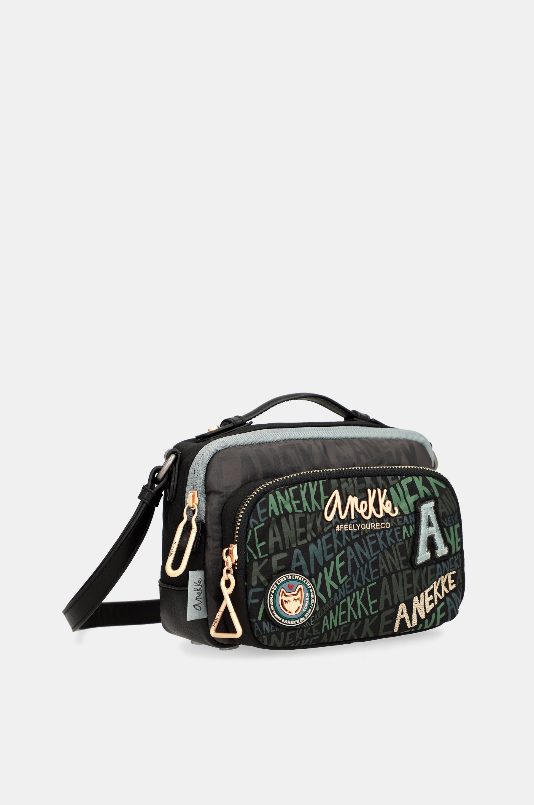 Borsa a tracolla stampata Nature Woods